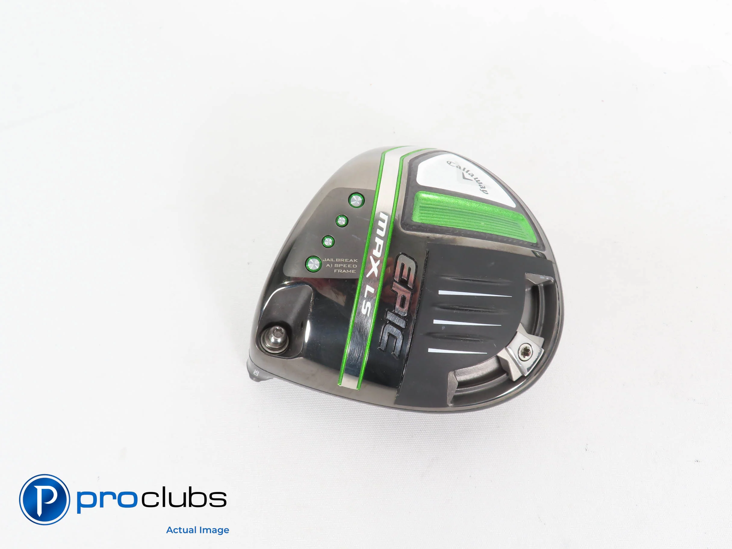 Nice! Left Handed Callaway 21' Epic MAX LS 9* Driver - Head Only - 328669