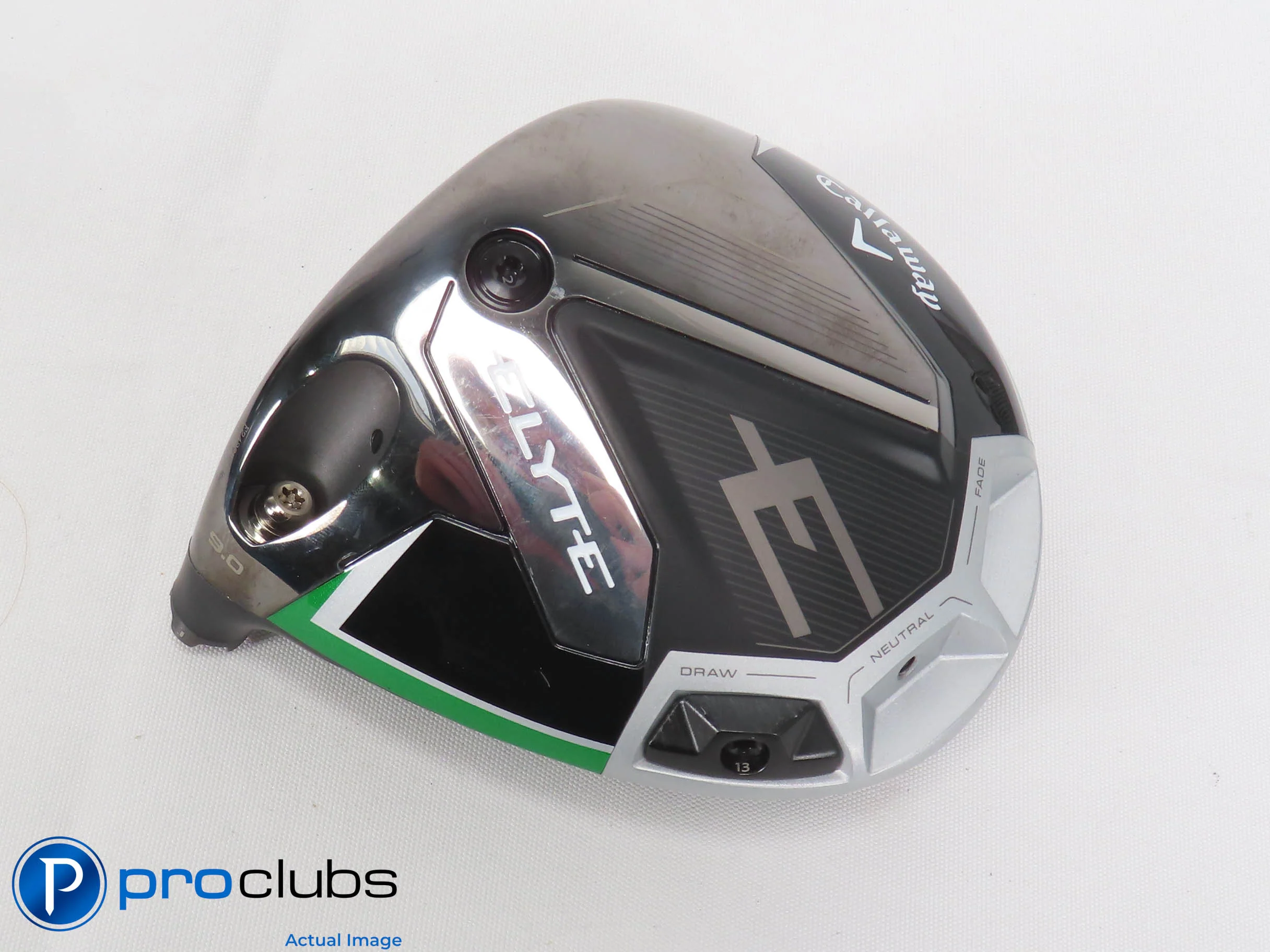 Nice Left Handed Callaway Elyte 9* Driver HEAD ONLY 471795