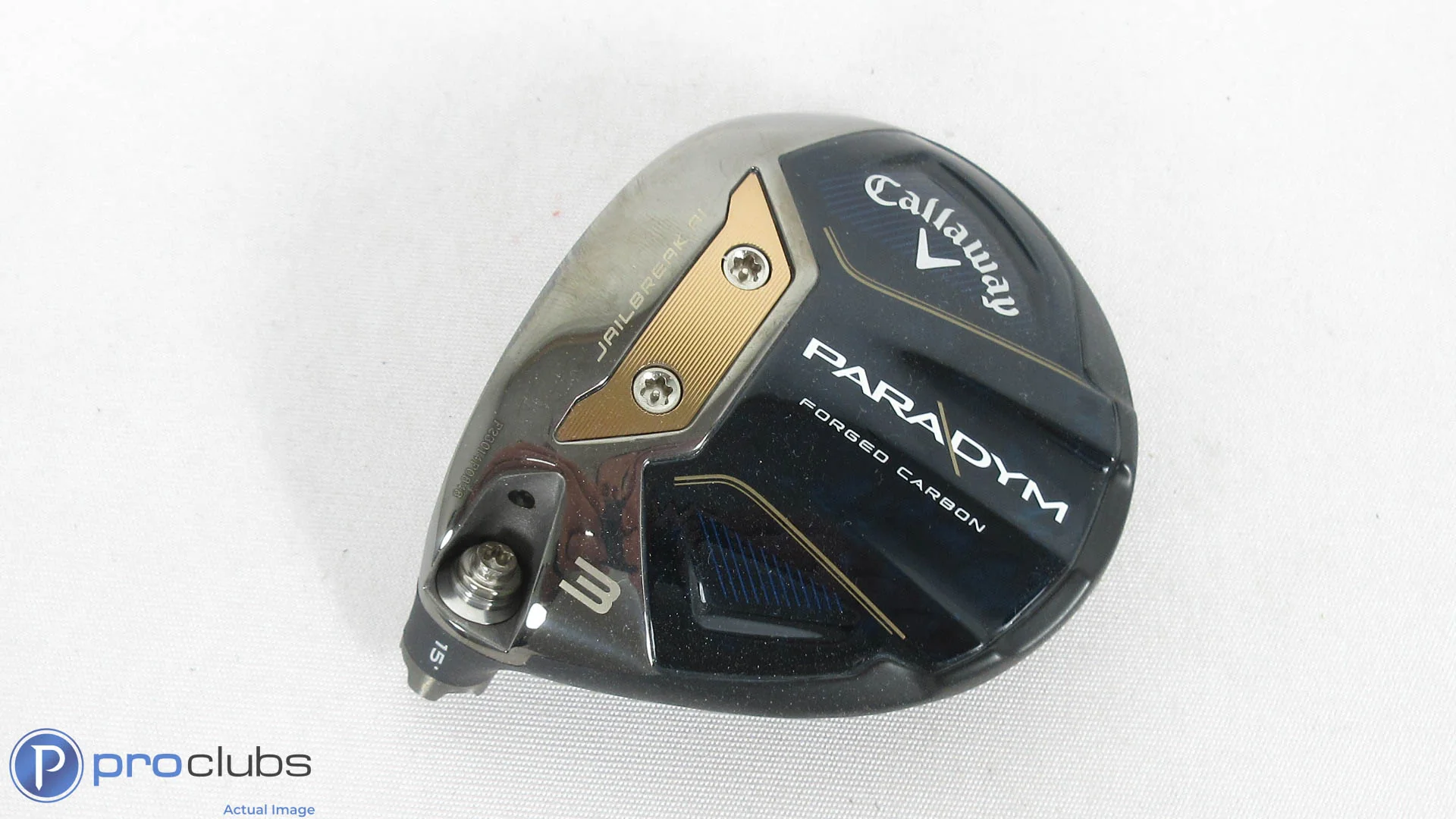 Nice! Left Handed Callaway Paradym 15* - 3 Wood - Head Only - L/H 383769