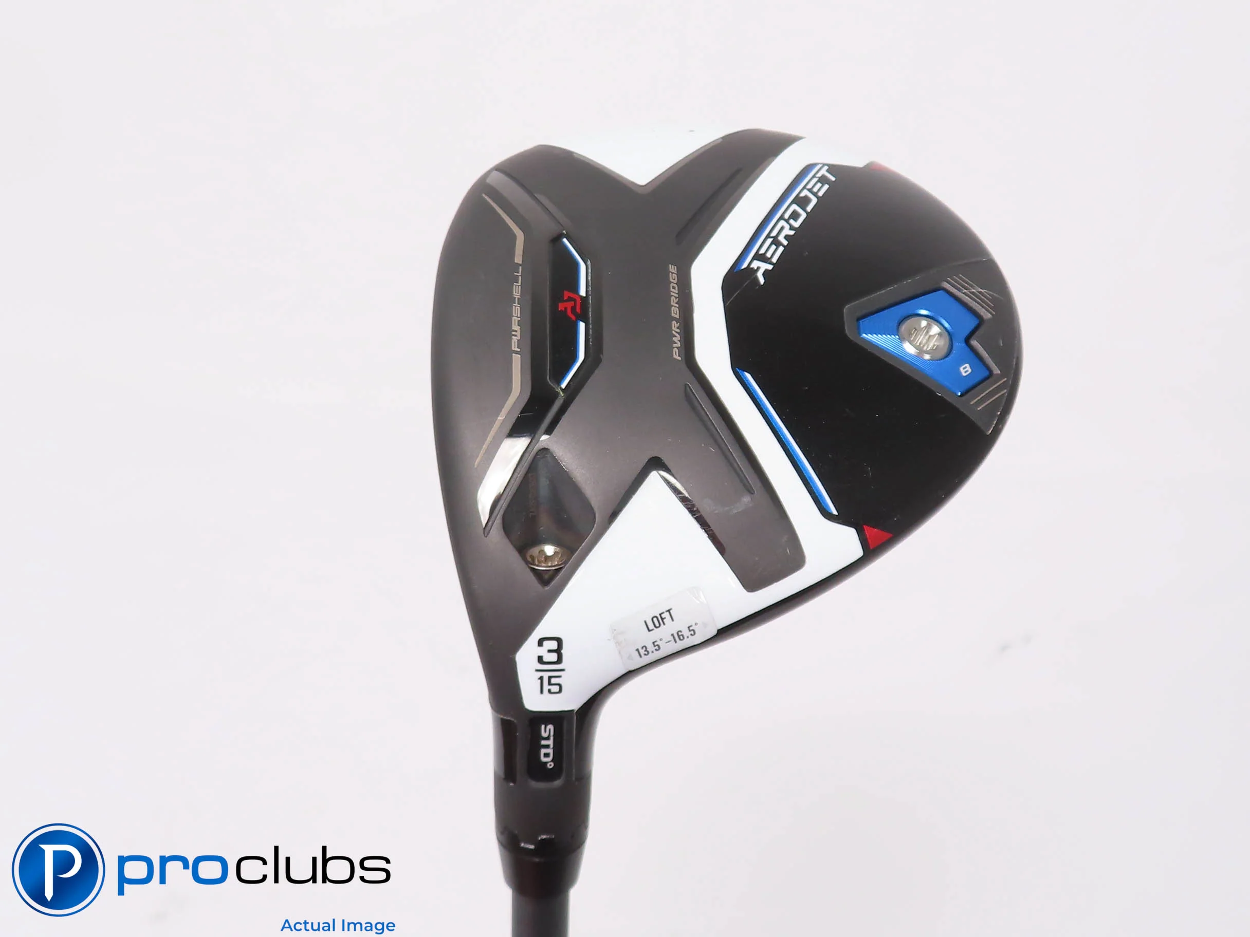 Nice Left Handed Cobra AEROJET 15* 3 WOOD - HZRDUS iM10 60g Regular Flex 452287