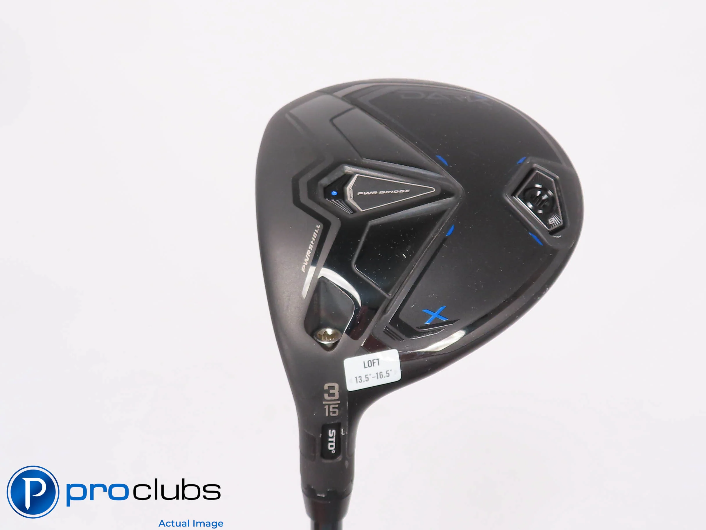 Nice Left Handed Cobra DARKSPEED X 15* 3 WOOD - LINQ Red 5F4 Stiff Flex 456088