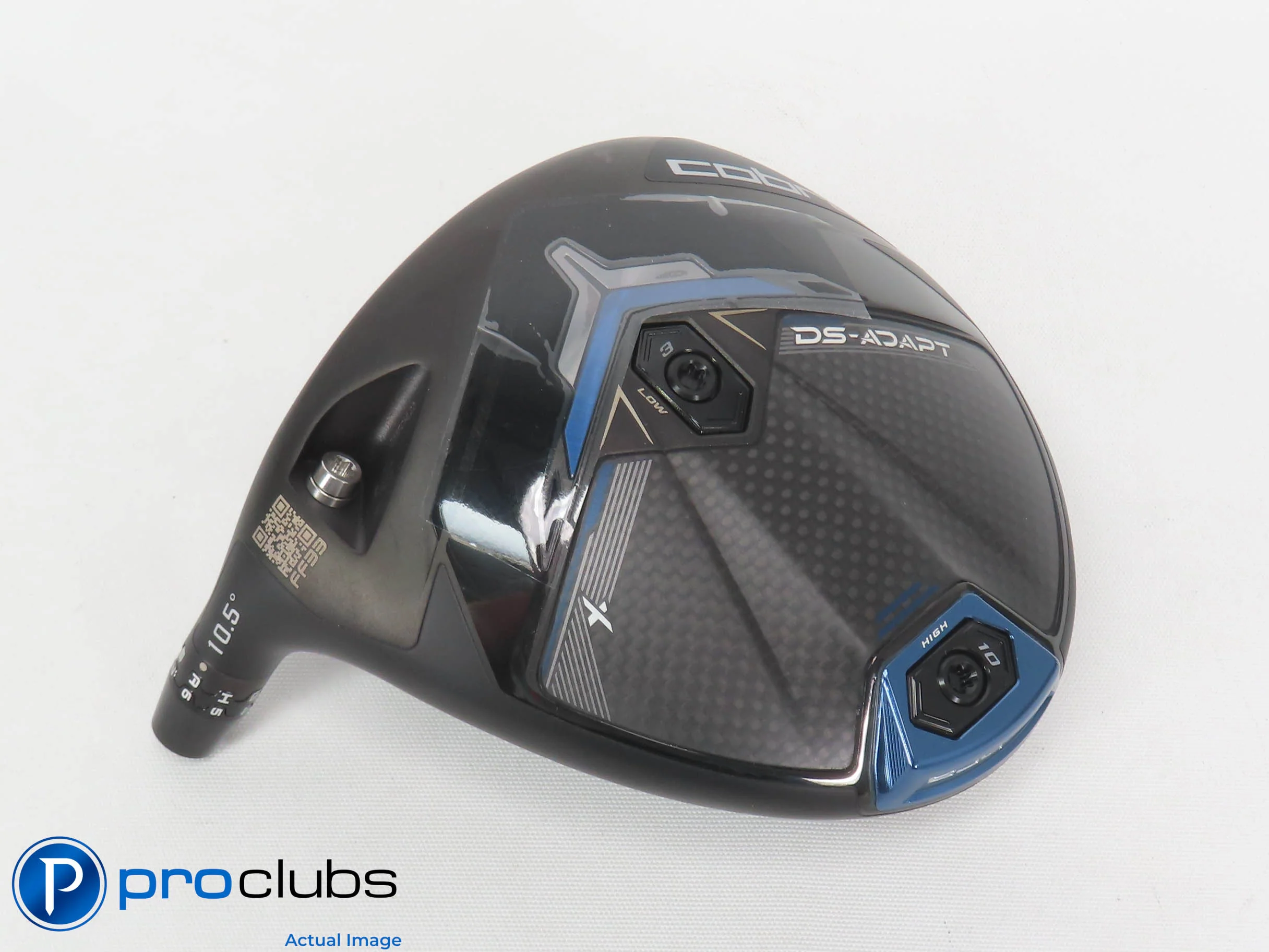 Nice Left Handed Cobra DS-ADAPT X 10.5* Driver HEAD ONLY w/Adapter 474496