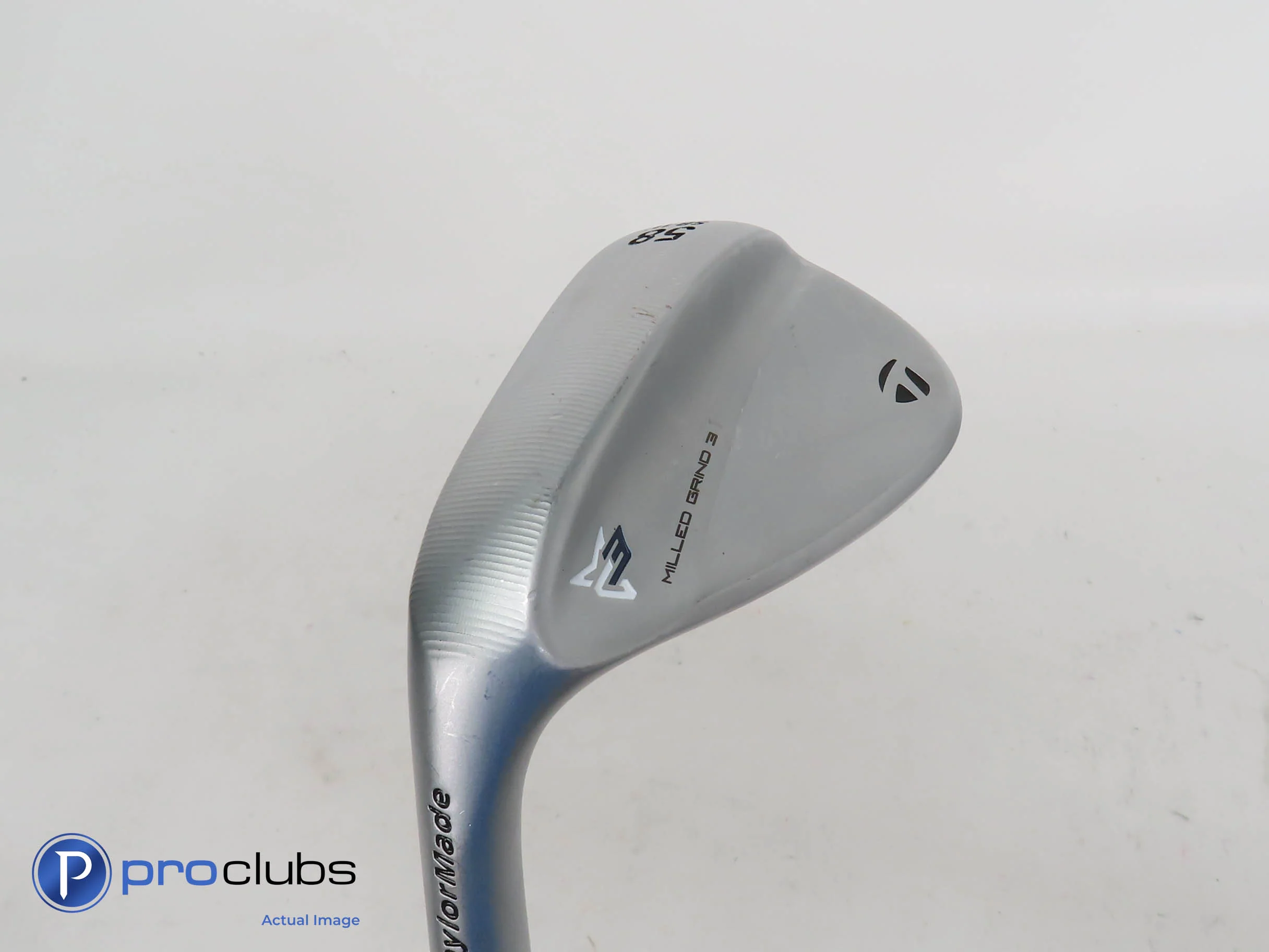 Nice Left Handed TaylorMade Milled Grind 3 58*(11*) WEDGE S200 Stiff Flex 366634