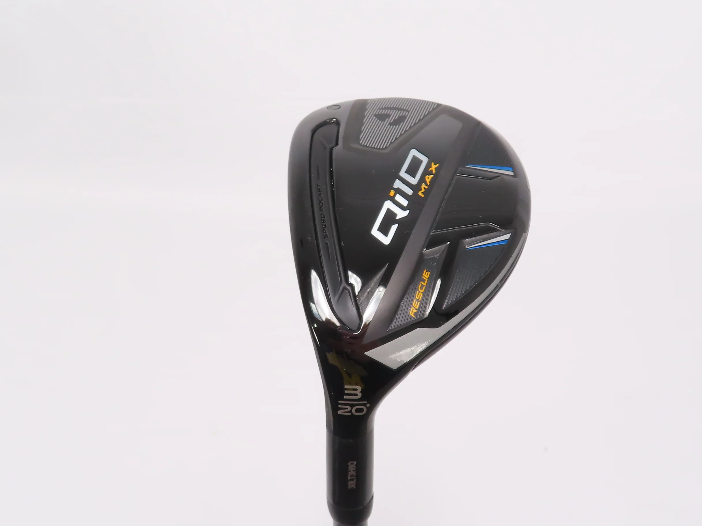 Nice Left Handed TaylorMade Qi10 MAX 20* 3 HYBRID Pro 2.0 7R Regular Flex 464164