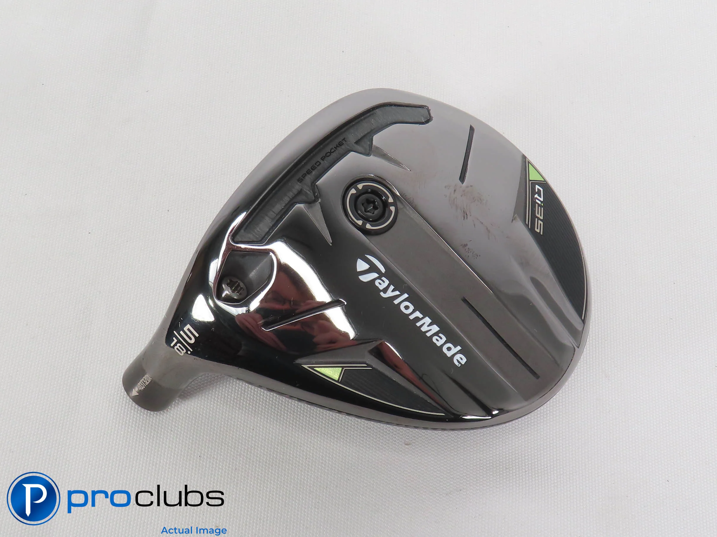 Nice Left Handed TaylorMade Qi35 18* 5 Wood HEAD ONLY 471529