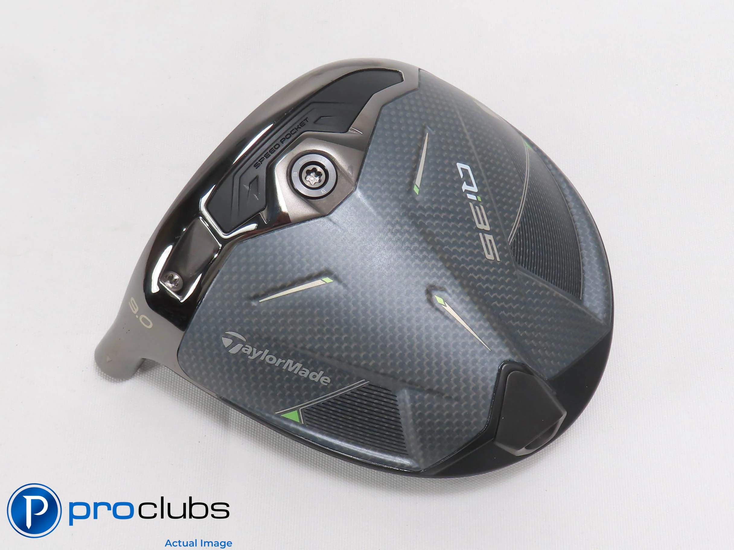 Nice Left Handed TaylorMade Qi35 9* Driver HEAD ONLY 469316