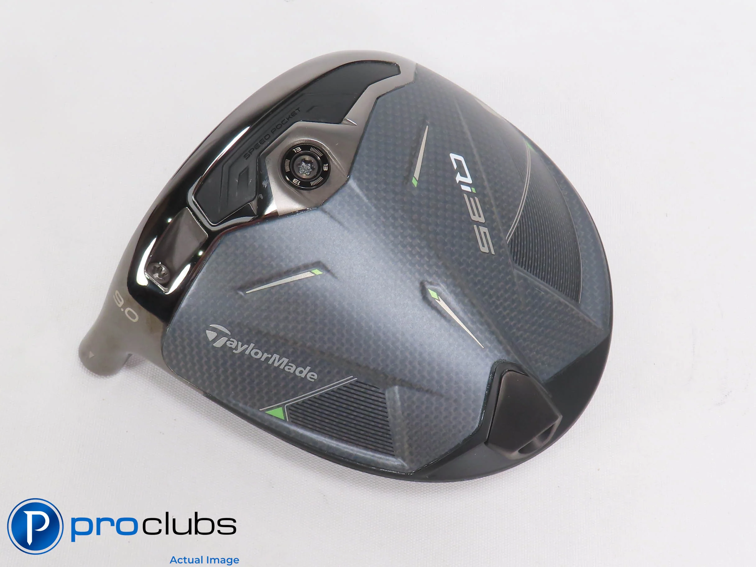 Nice Left Handed TaylorMade Qi35 9* Driver HEAD ONLY 471380