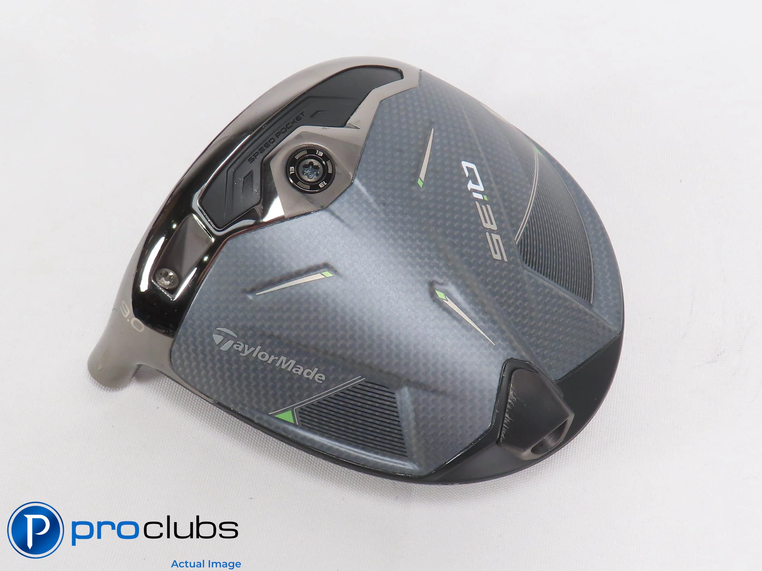 Nice Left Handed TaylorMade Qi35 9* Driver HEAD ONLY 471522