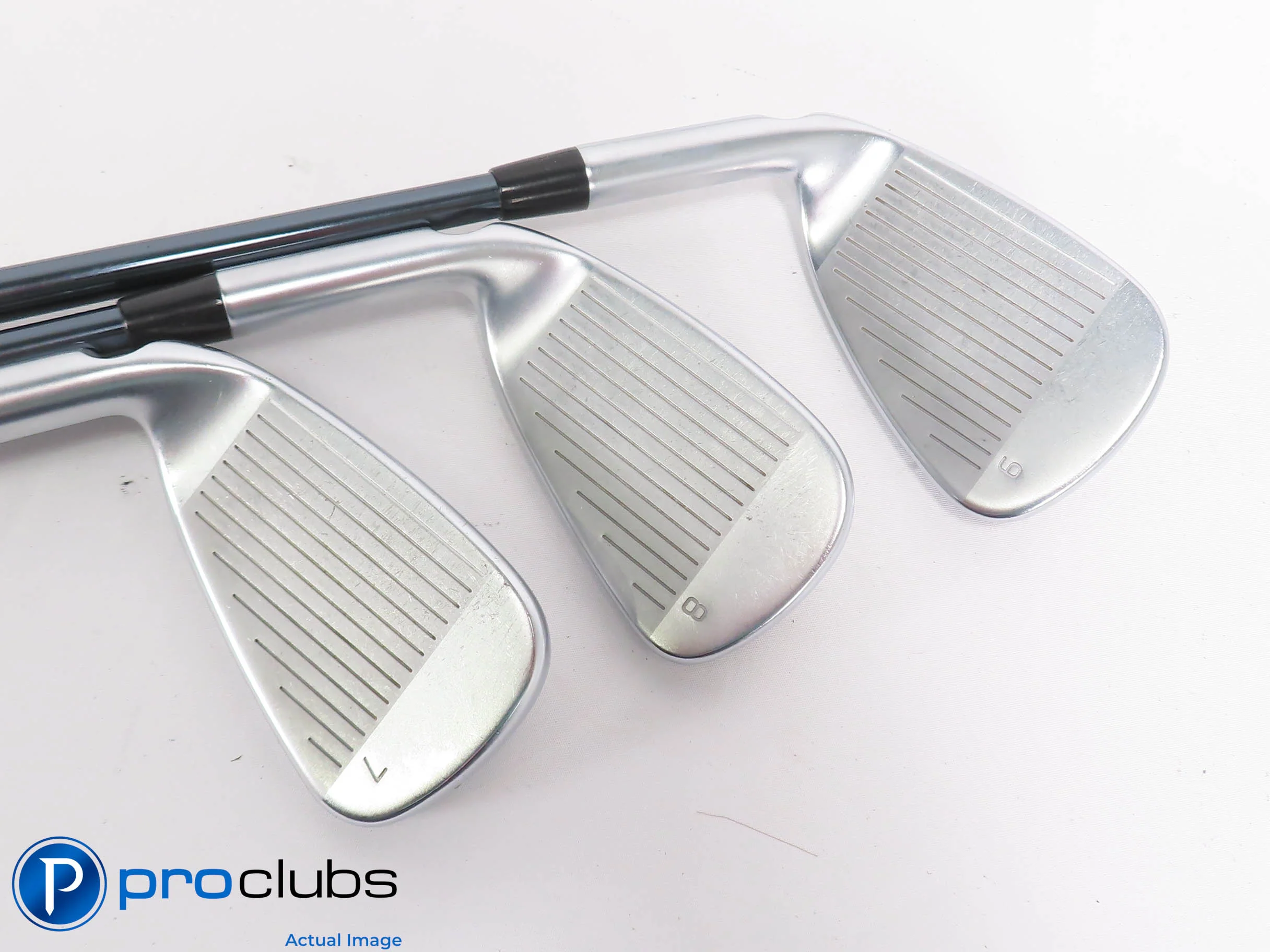 Ping G730 Red Dot Irons 7-PW,UW,50* Graphite Regular Flex +1/2" 476636 - Image 4