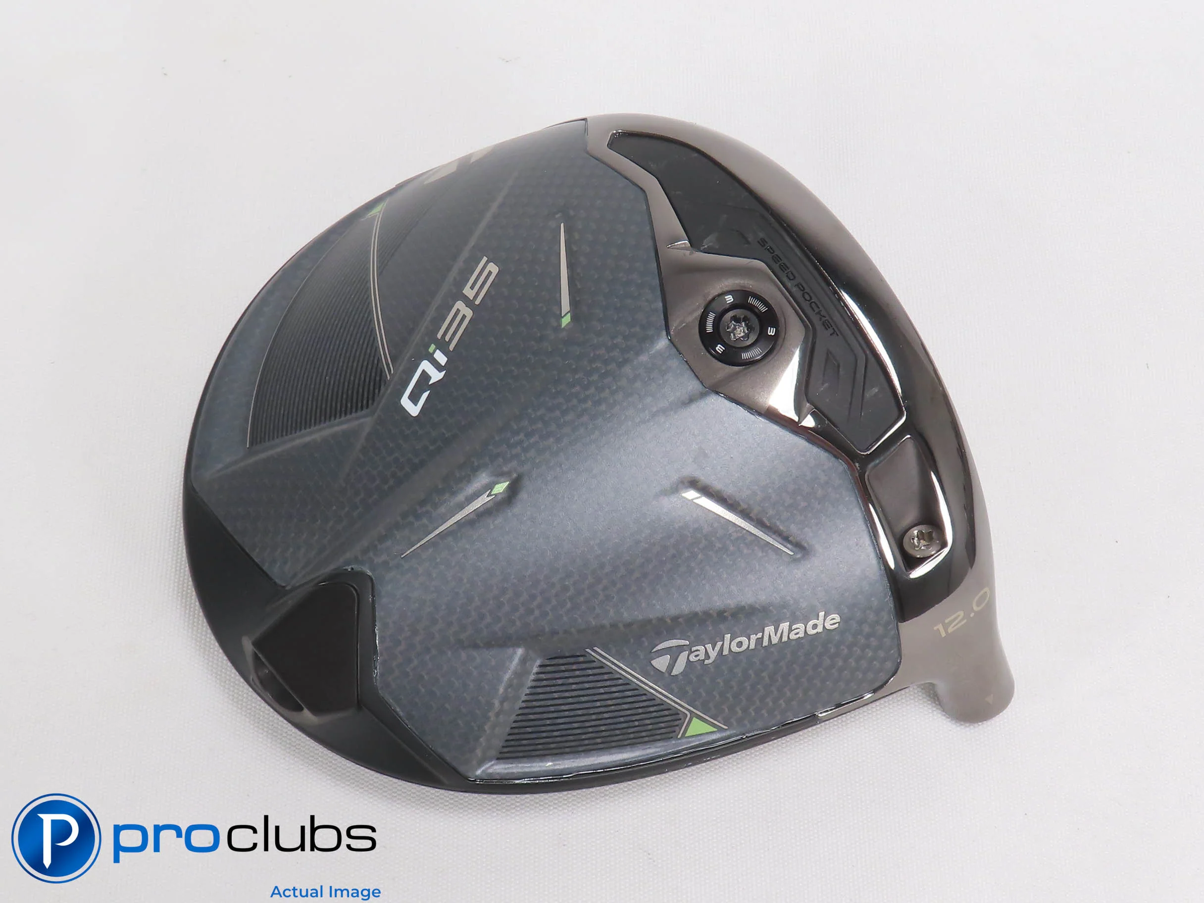 Nice TaylorMade Qi35 12* Driver HEAD ONLY 471368