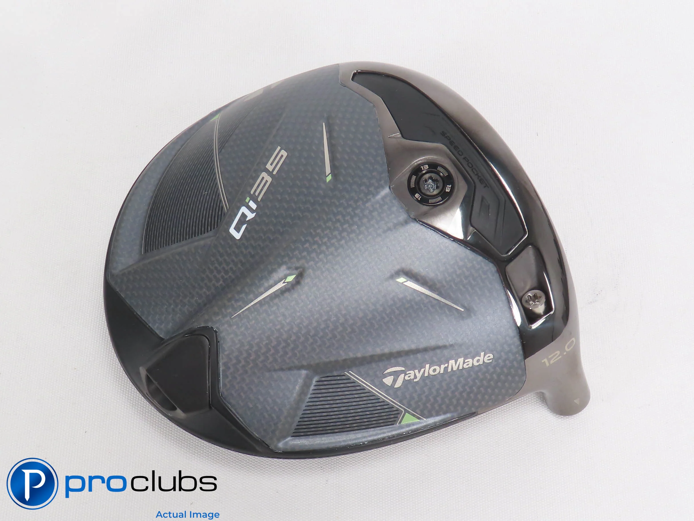 Nice TaylorMade Qi35 12* Driver HEAD ONLY 471374