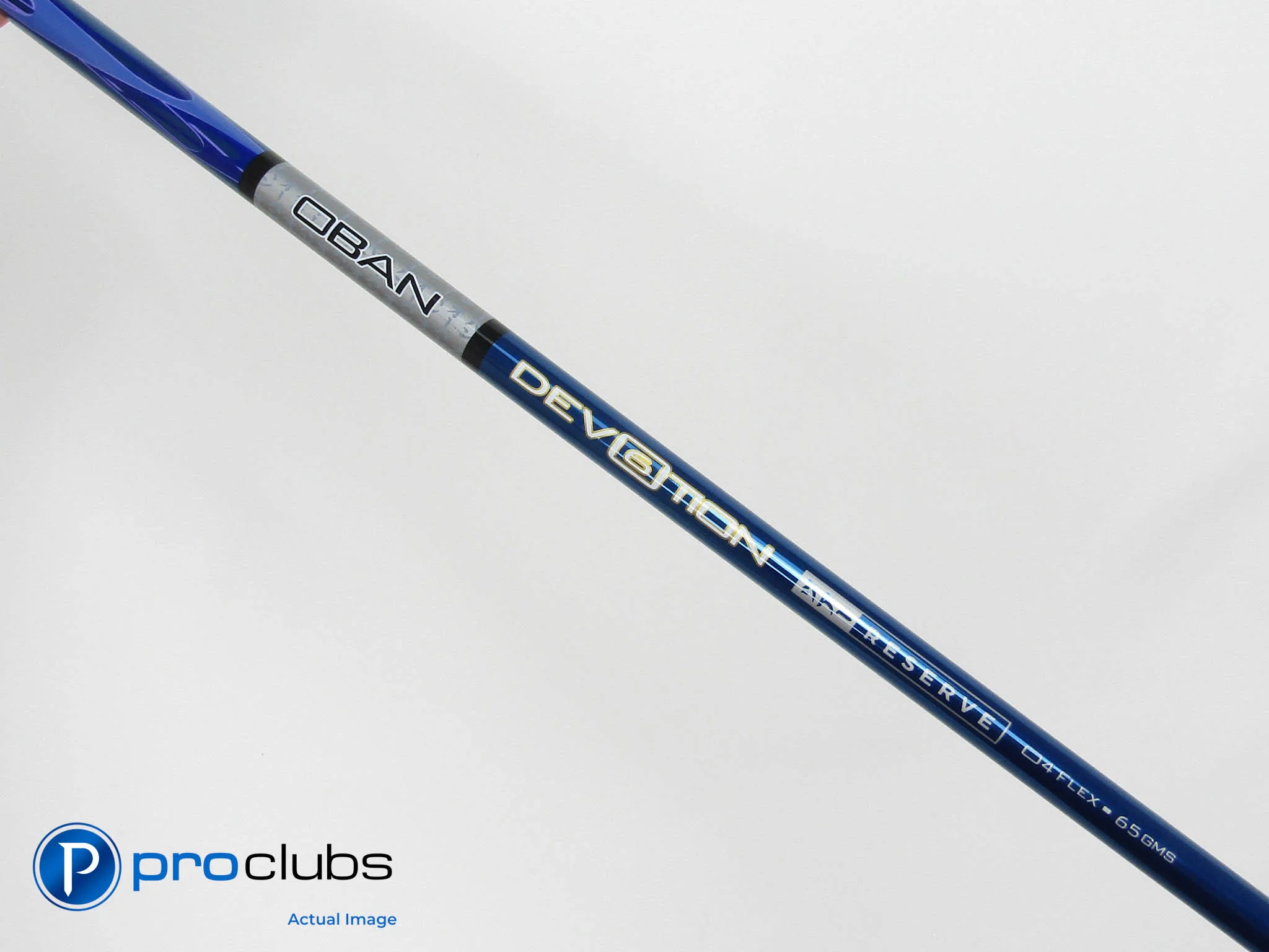 Oban Devotion Tour Reserve 65 Stiff 43" Driver Shaft w/ TaylorMade Tip #509953