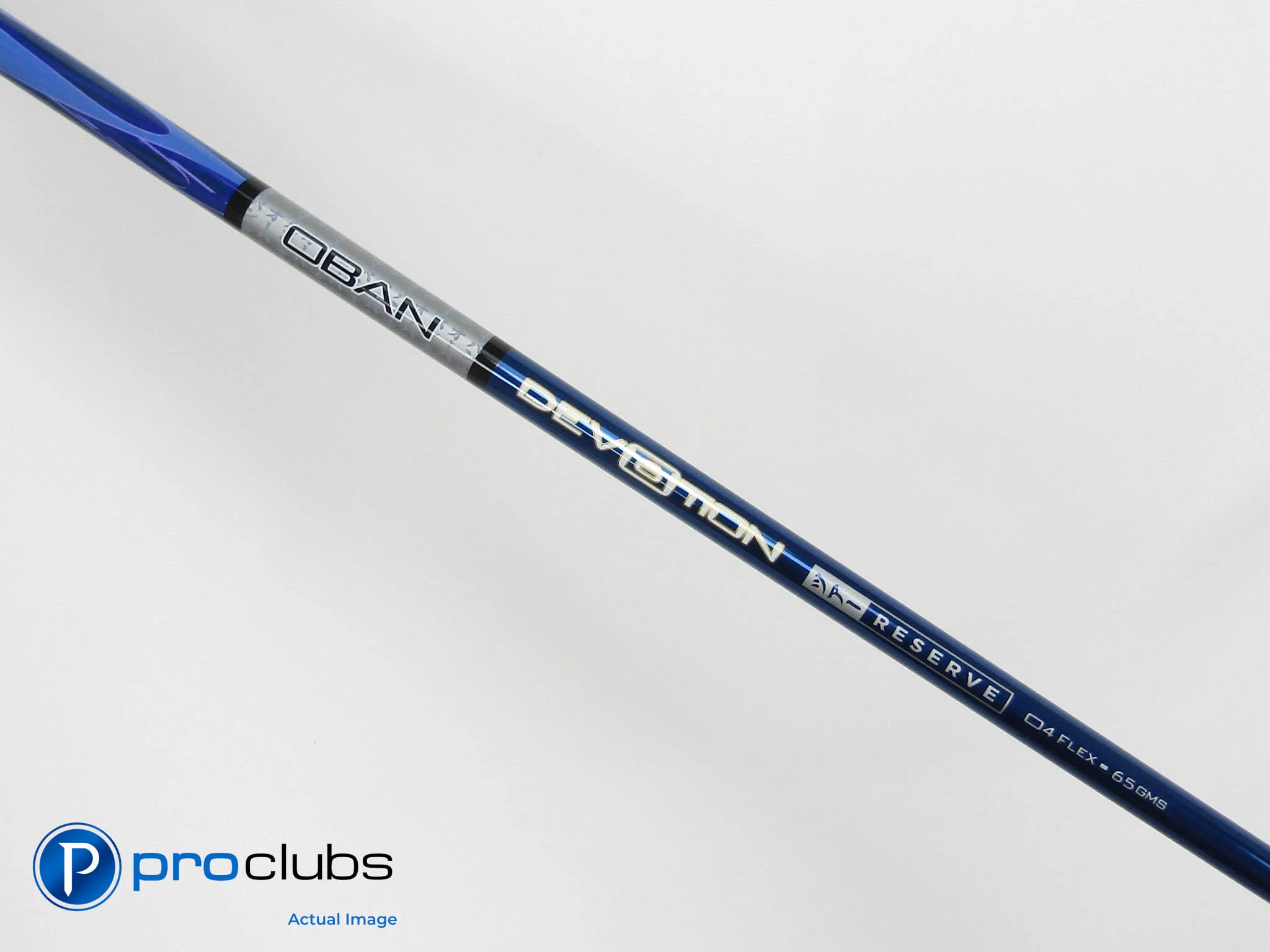 Oban Devotion Tour Reserve 65 Stiff 43" Driver Shaft w/ TaylorMade Tip #509957