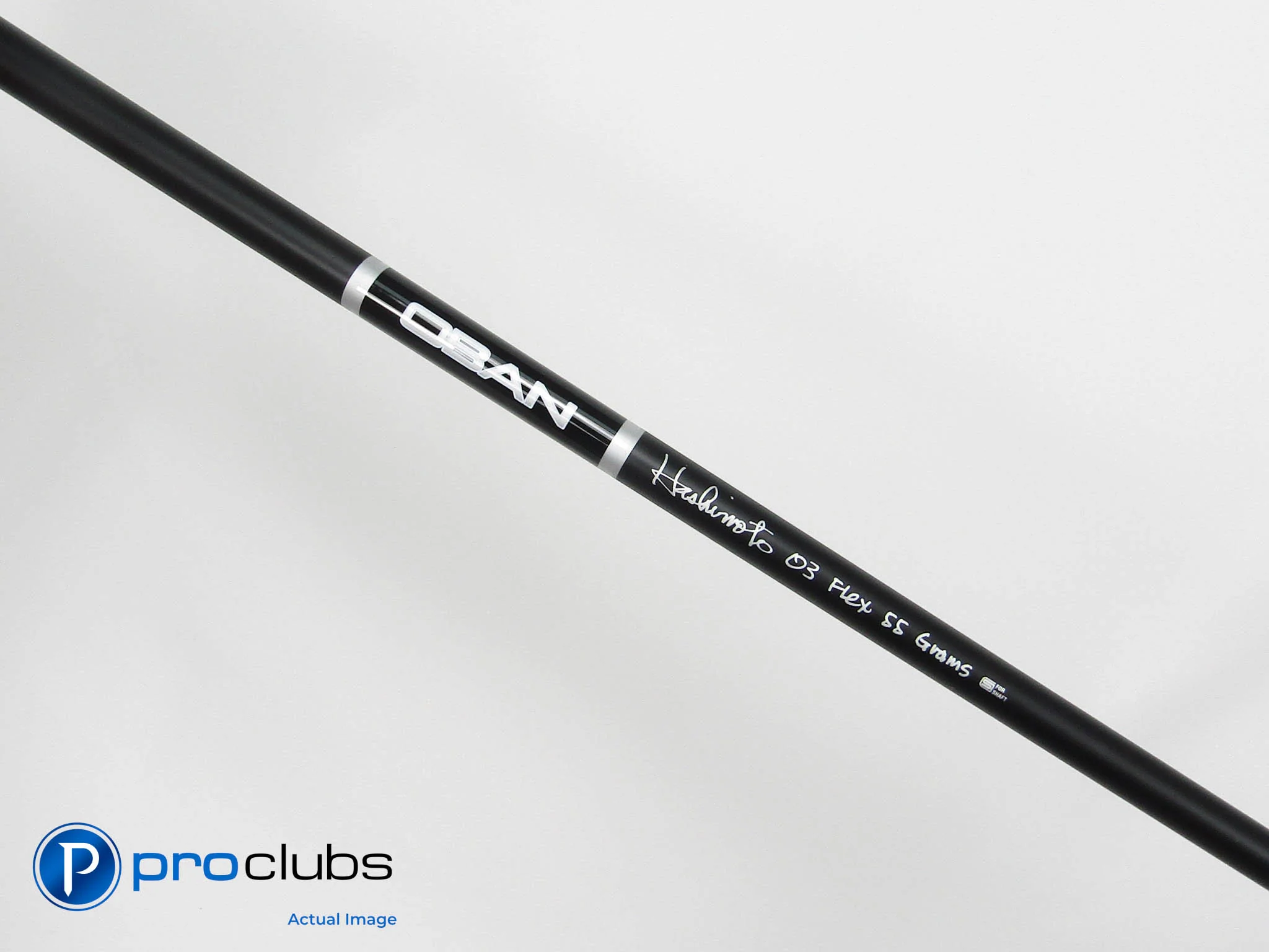 Oban Hashimoto 55 03 Regular Flex 43" Driver Shaft w/ TaylorMade Tip #510507
