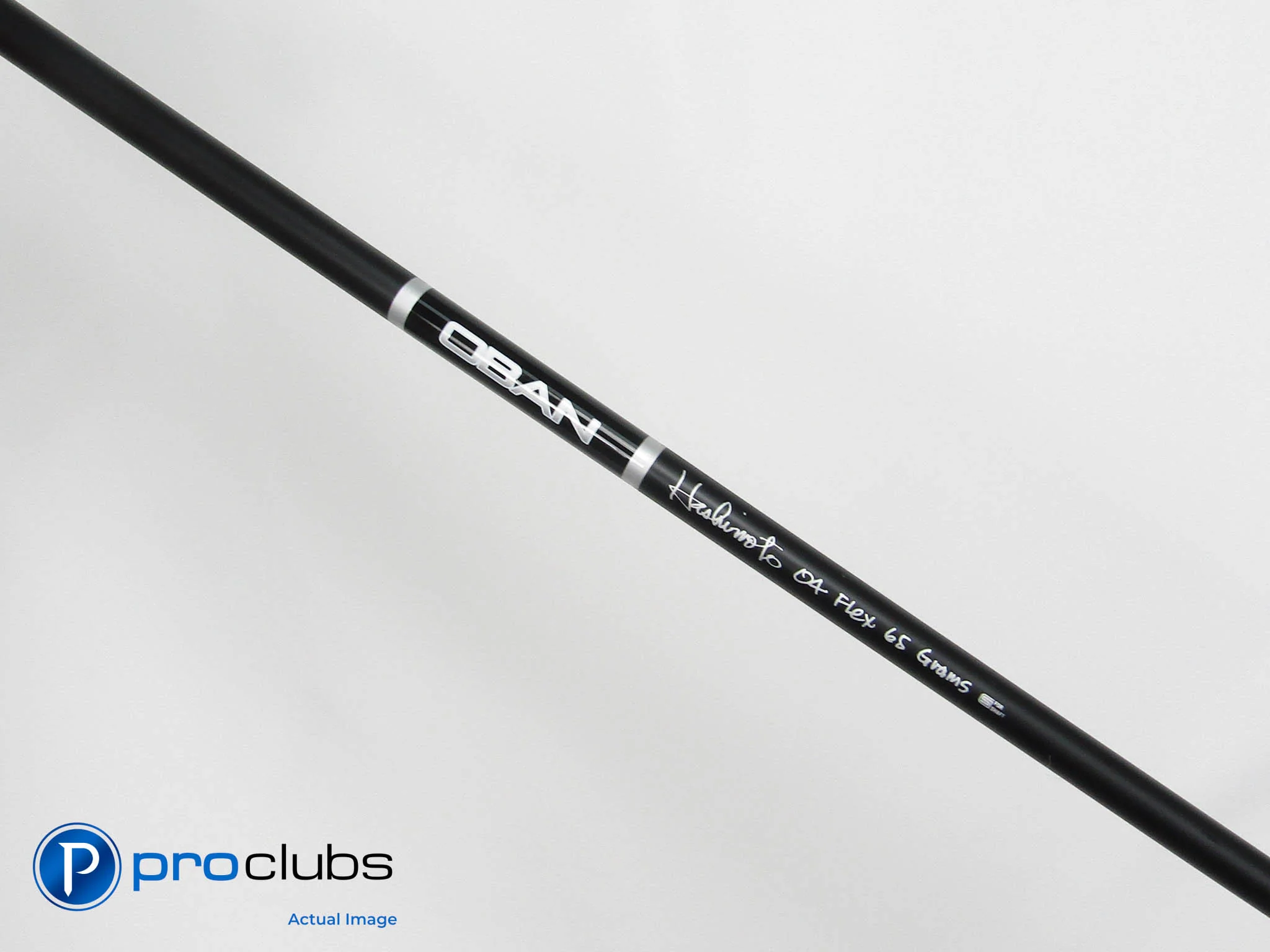 Oban Hashimoto 65 04 Stiff Flex 43" Driver Shaft w/ TaylorMade Tip #510533