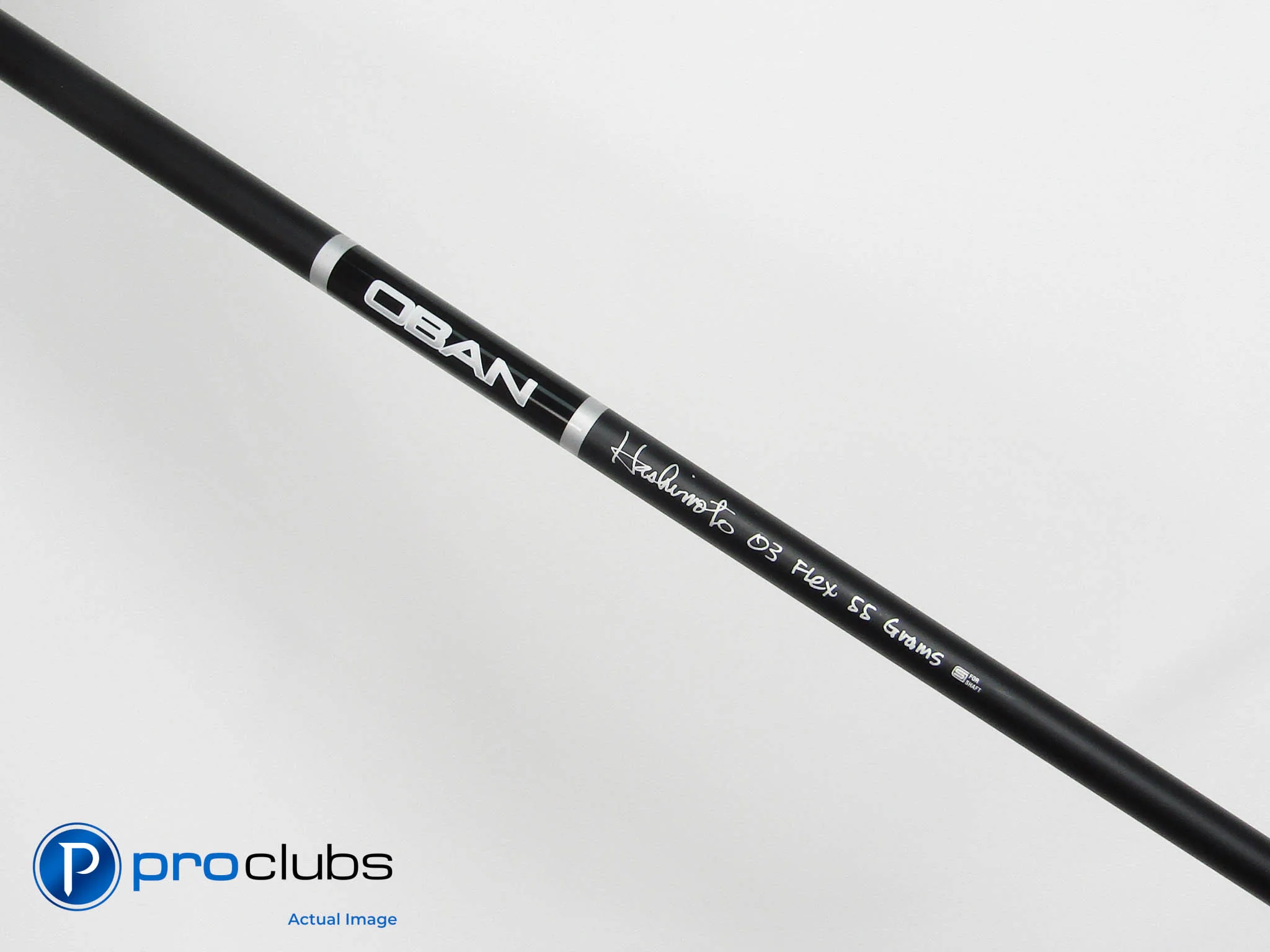 Oban Hashimoto 55 03 Regular Flex 43" Driver Shaft w/ Titleist Tip #510514