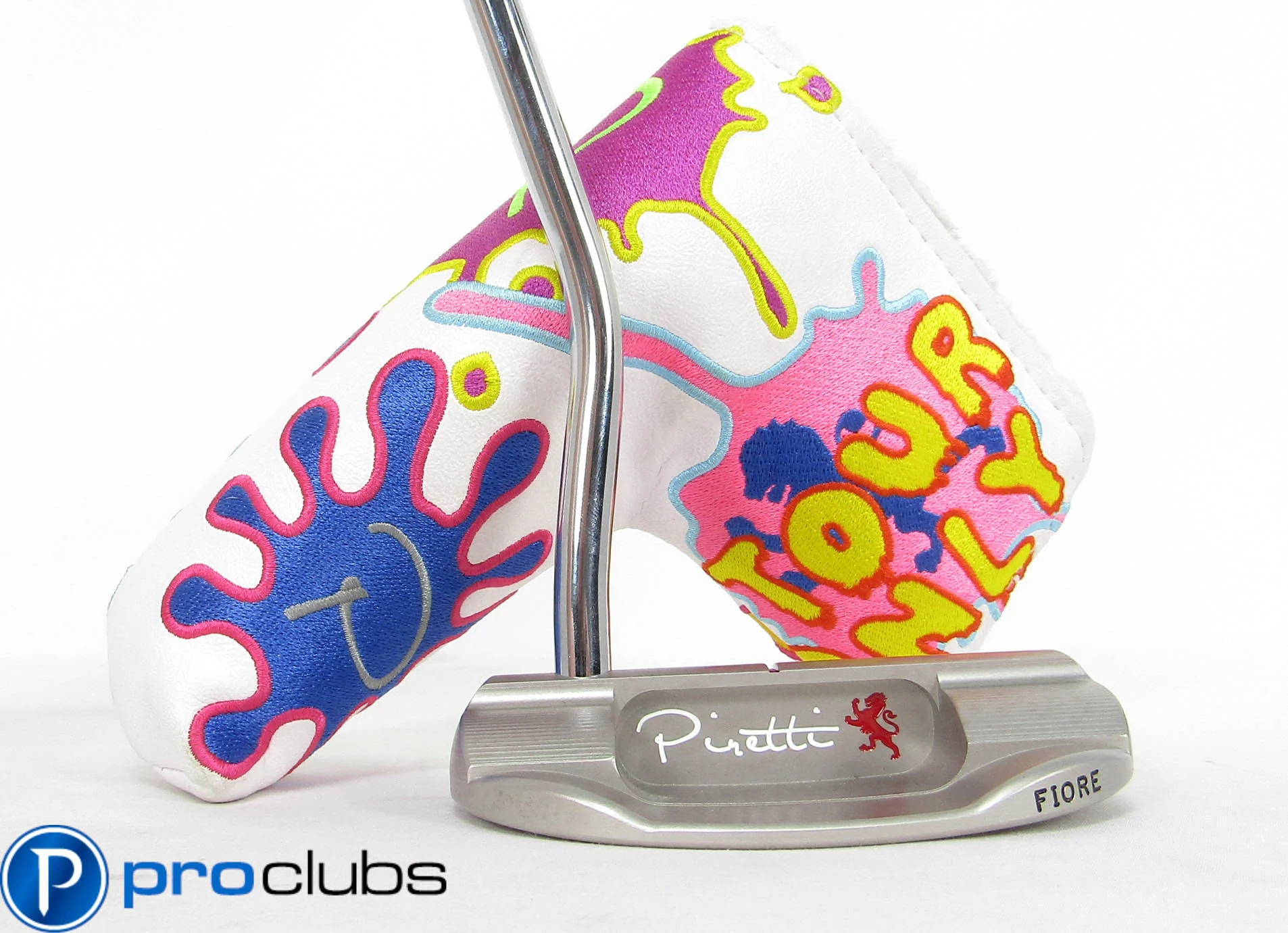 PIRETTI TOUR ONLY FIORE GSS COUNTERBALANCE PUTTER 37.5" w/ HEADCOVER #508350