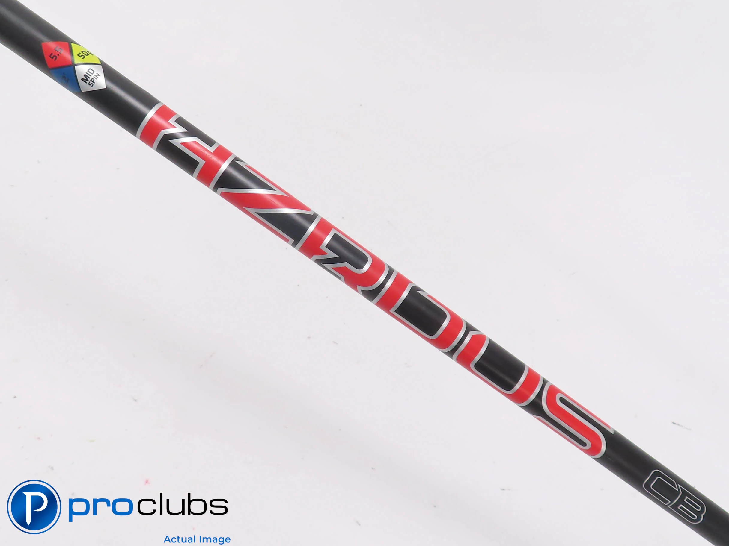 Gen4 HZRDUS Red CB 50g 5.5 Regular Flex Driver Shaft w/ Callaway Tip #506499