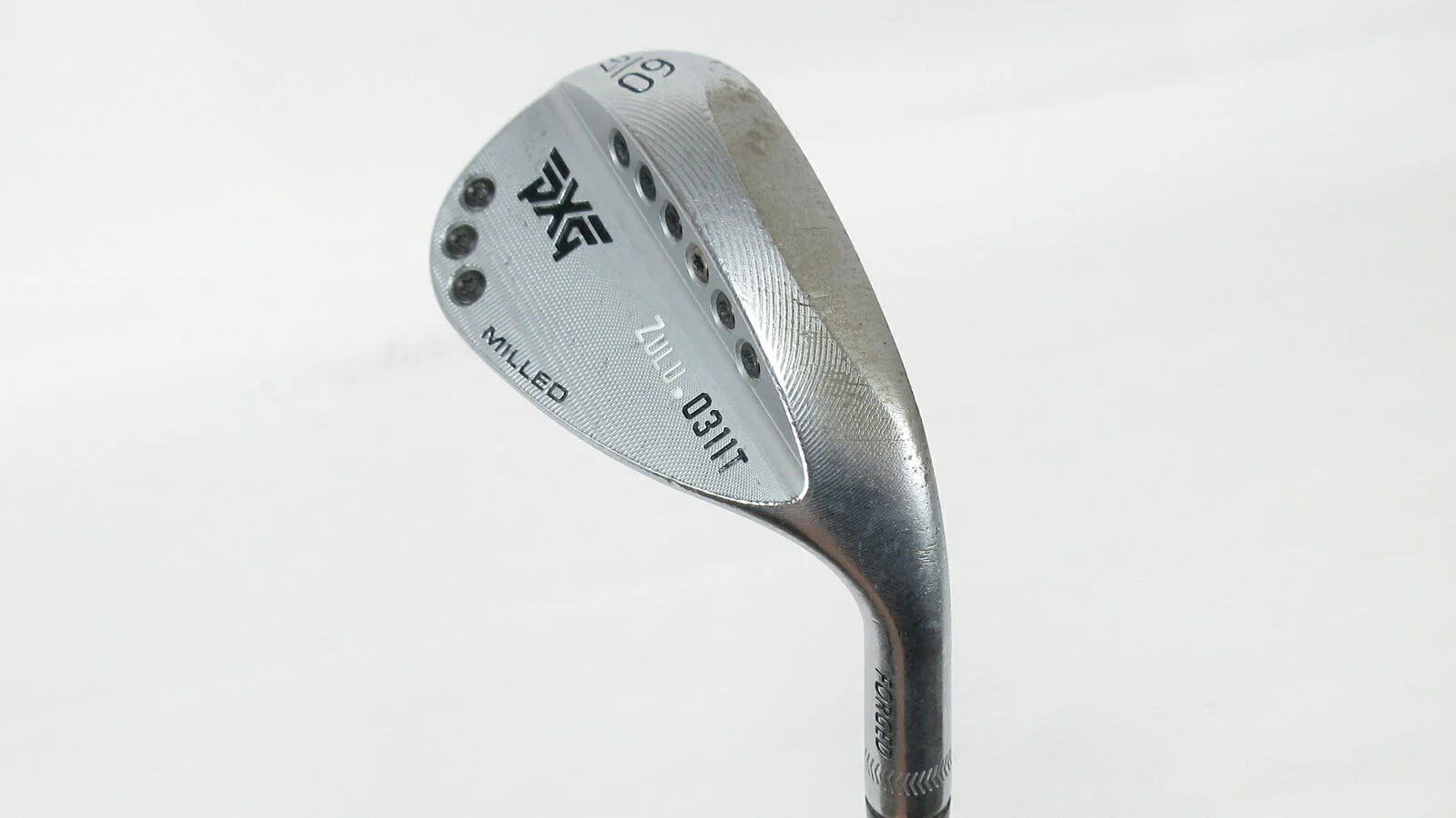 PXG 0311T ZULU MILLED 60* WEDGE (07* Bounce) KBS $-Taper 130 X-Flex Shaft 284798