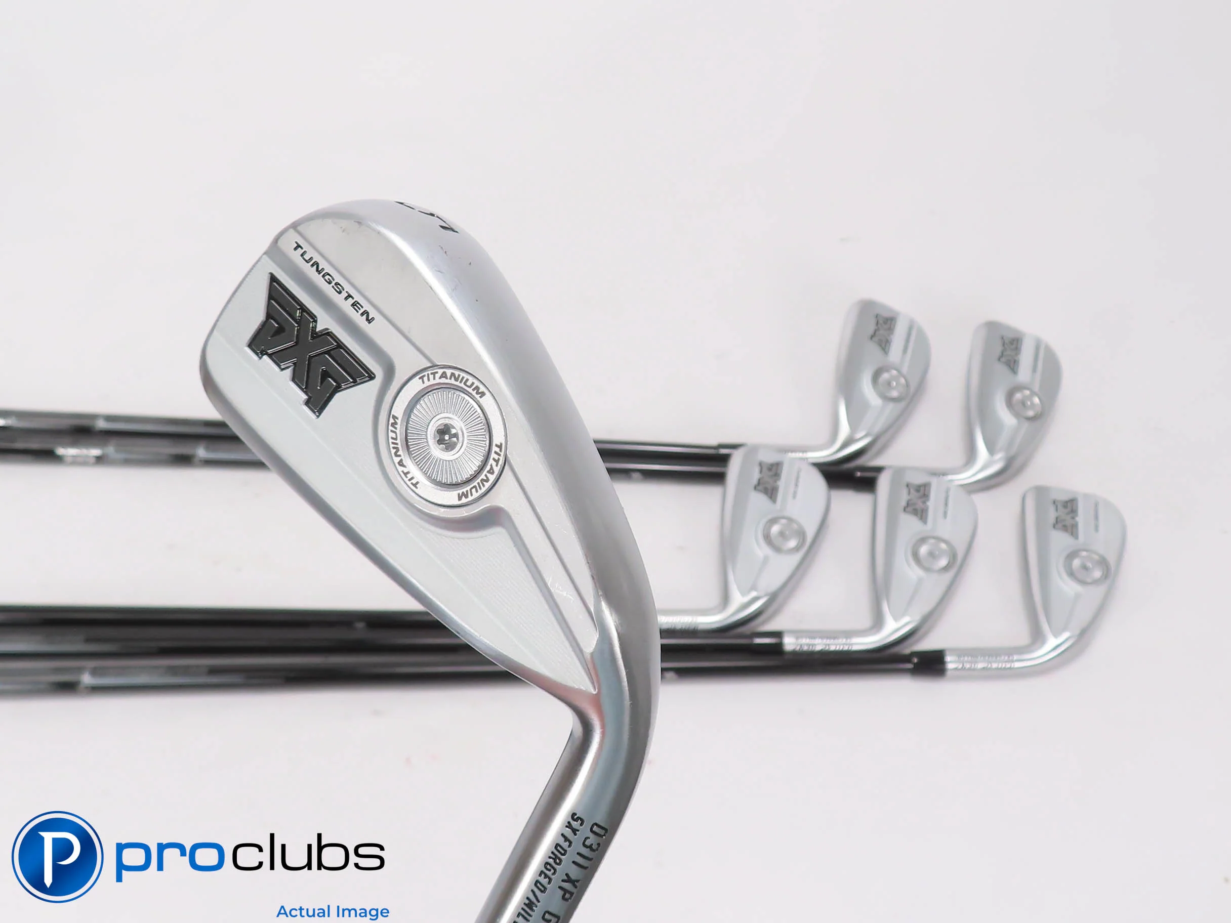 Nice PXG 0311XP Gen7 5xForged 5-PW Iron Set - MMT 125 TX-Flex Graphite 512325