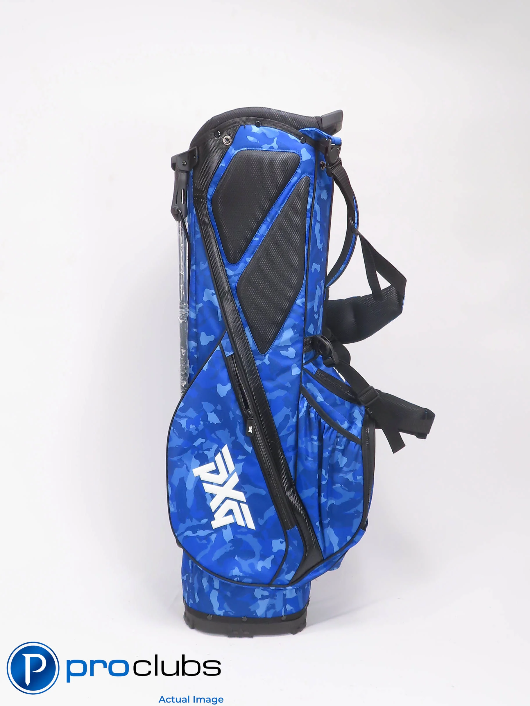 Mint PXG Fairway Camo Carry / Stand Bag w/Rainhood - Blue 511738 - Image 2