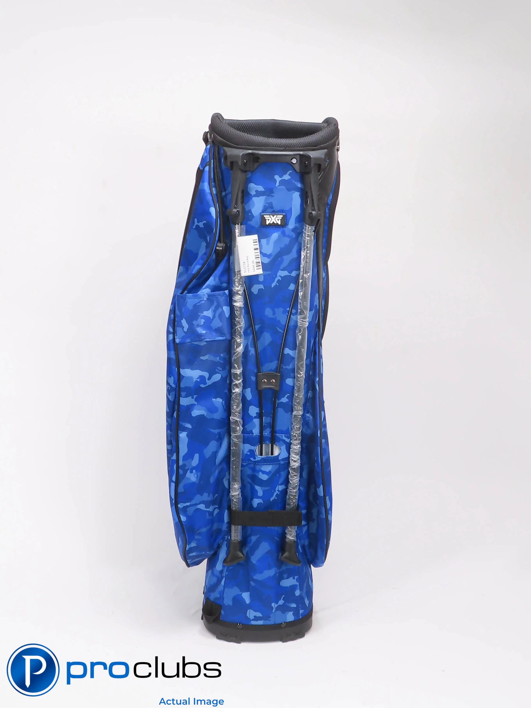 Mint PXG Fairway Camo Carry / Stand Bag w/Rainhood - Blue 511738 - Image 4