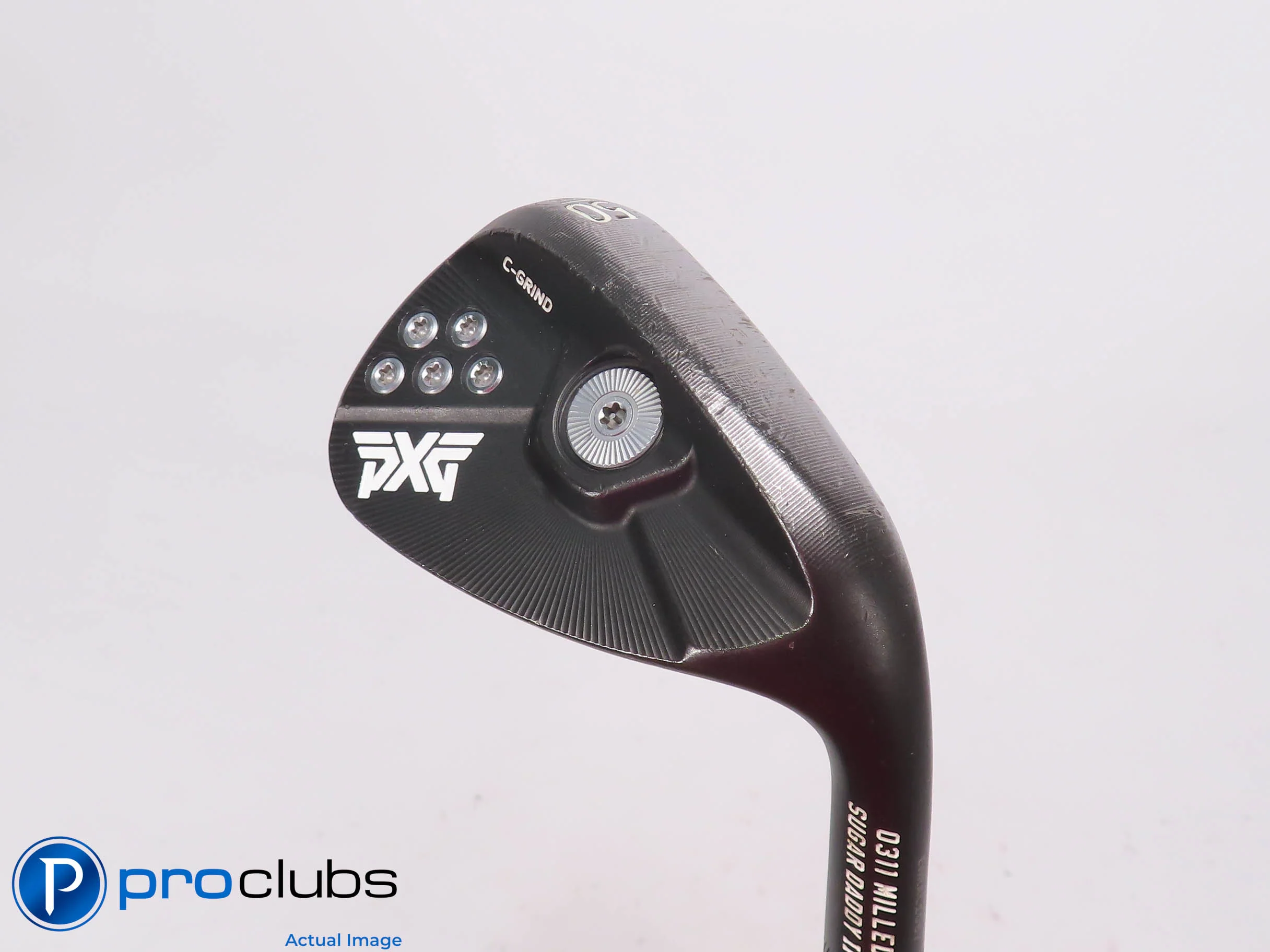 PXG Sugar Daddy II Black (10)50* Wedge C-Grind - Regular Flex Steel 506963