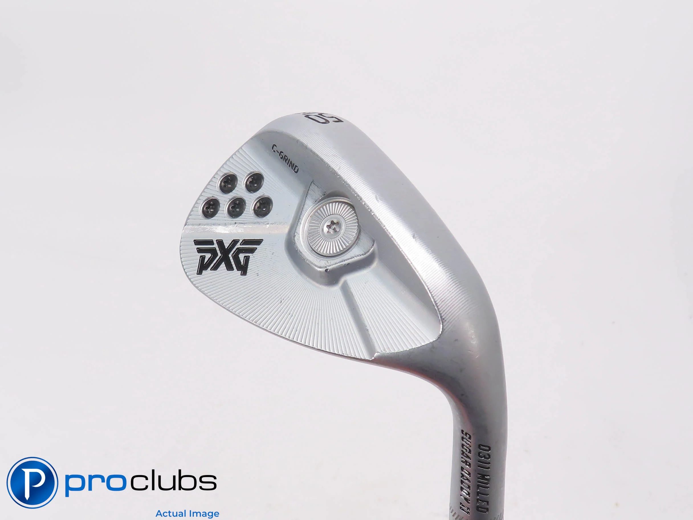 Nice PXG Sugar Daddy II (10)50* Wedge Steelfiber 115 Stiff Flex Graphite 506777