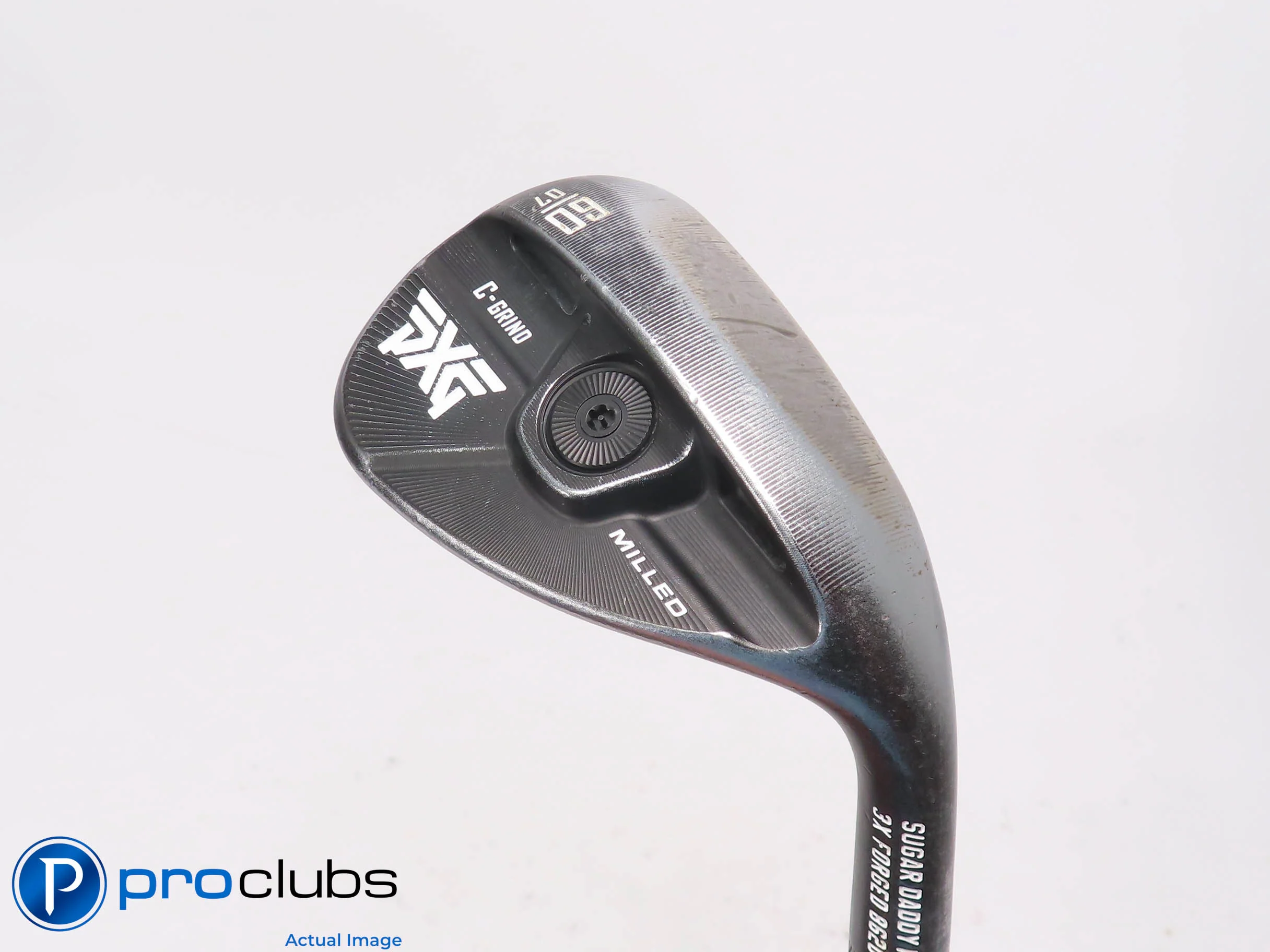 PXG Sugar Daddy III Black (7)60* Wedge C-Grind - DG S400 Stiff Flex Steel 506977