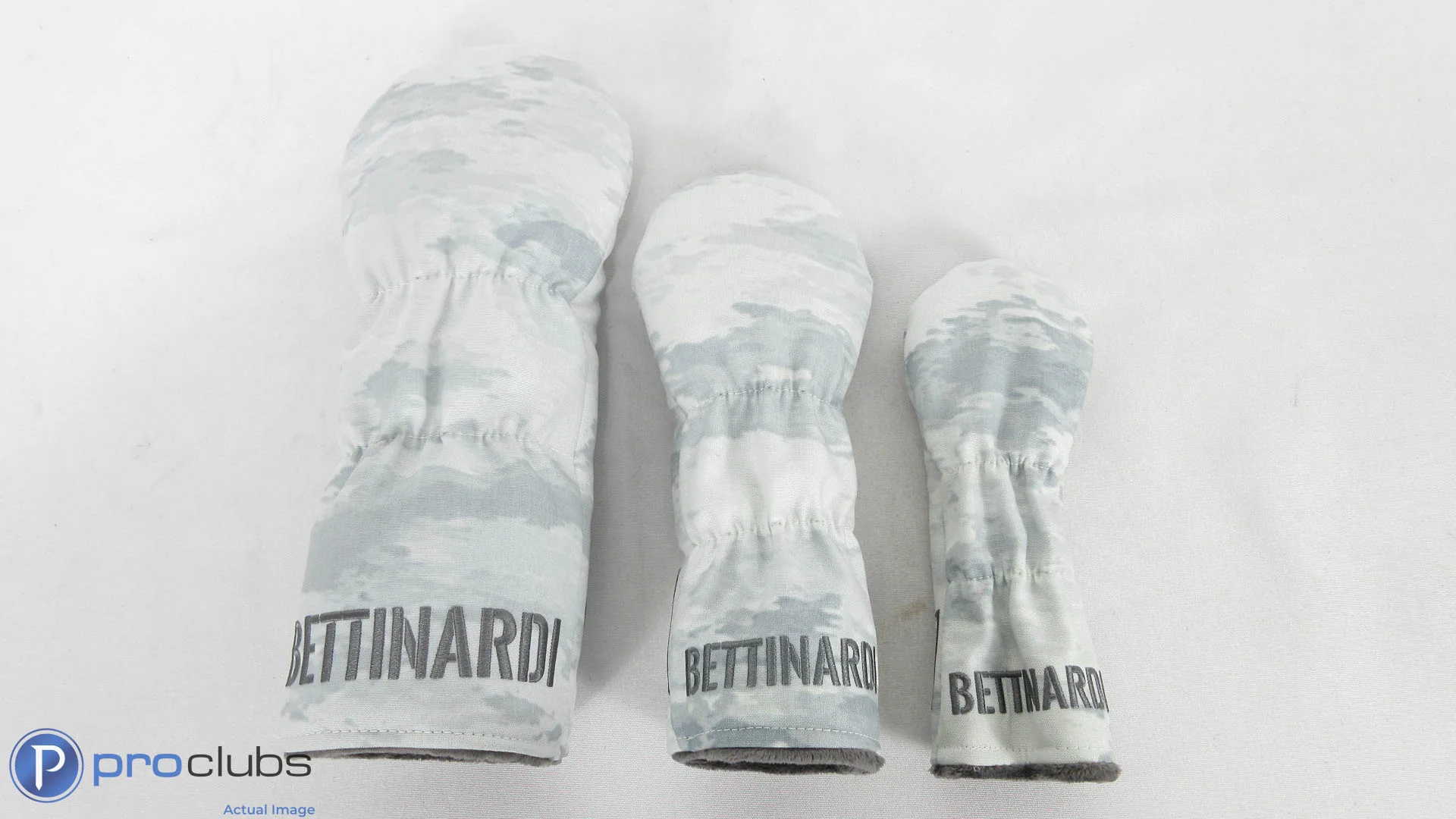 Rare! Bettinardi Chicago Star Arctic Camo Headcover Wood Set - 401426 - Image 2
