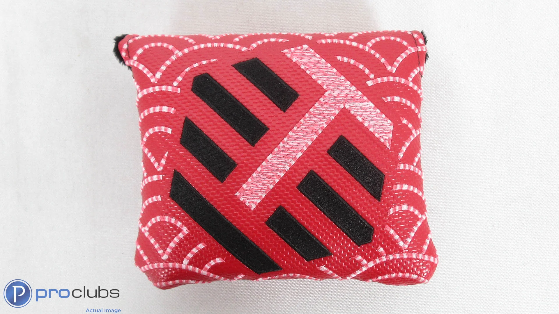 Rare! Bettinardi Red Carbon Fiber T-Hive Mallet Headcover - 400859