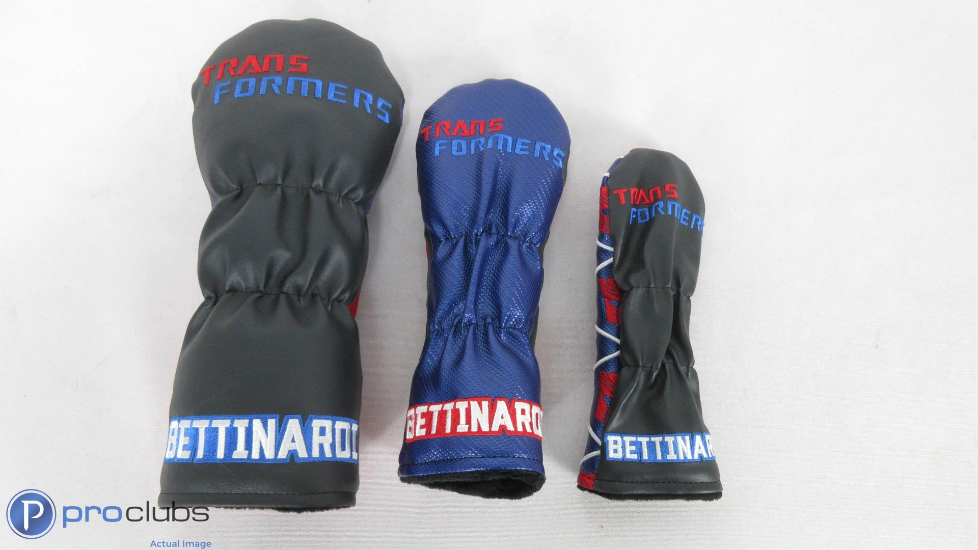 Rare! Bettinardi Transformers Alternate Color Headcover Set - 401431 - Image 2