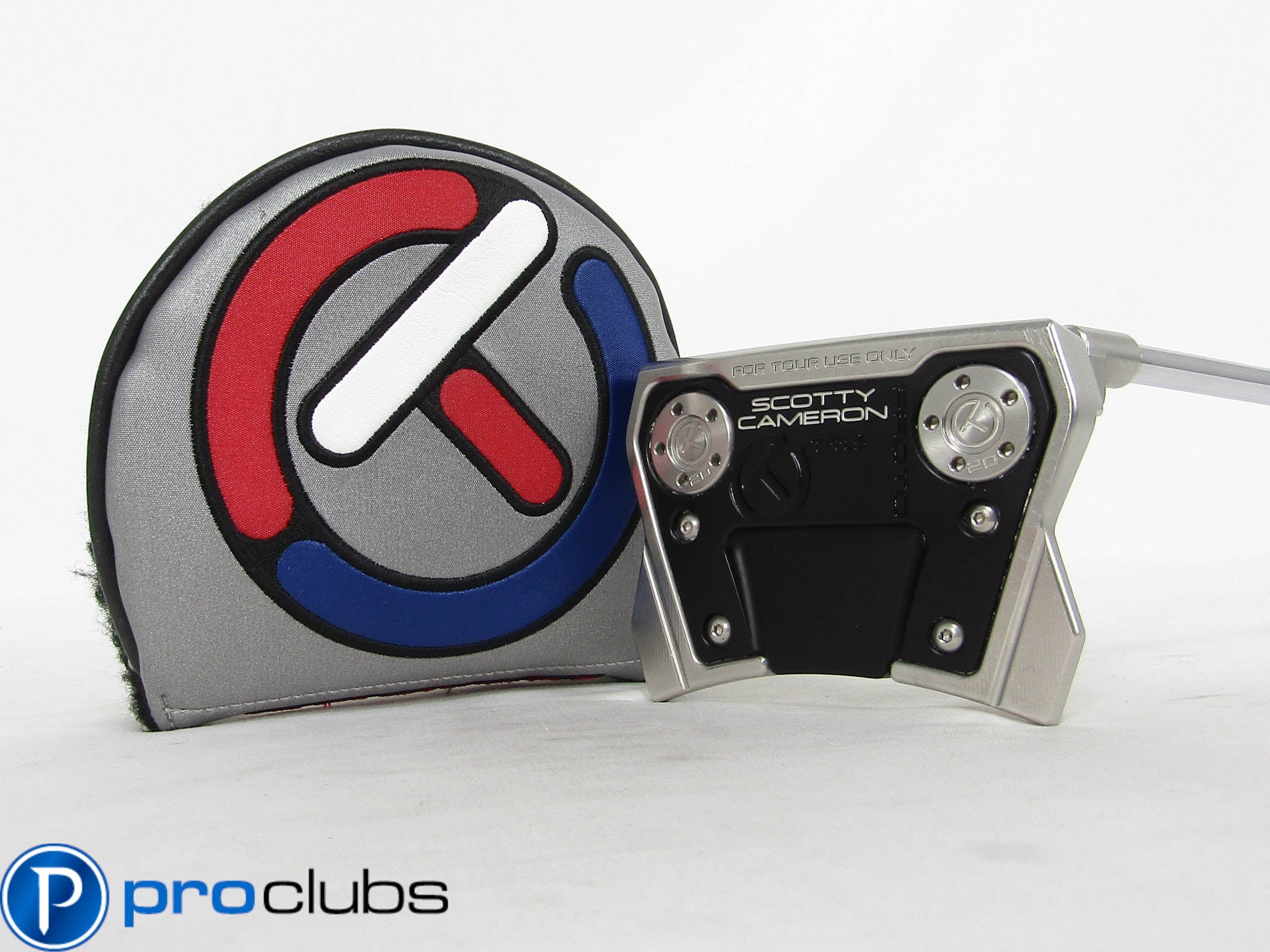 SCOTTY CAMERON TOUR PHANTOM T11.5 CUSTOM WELDED PLUMBERS NECK PUTTER w/HEADCOVER