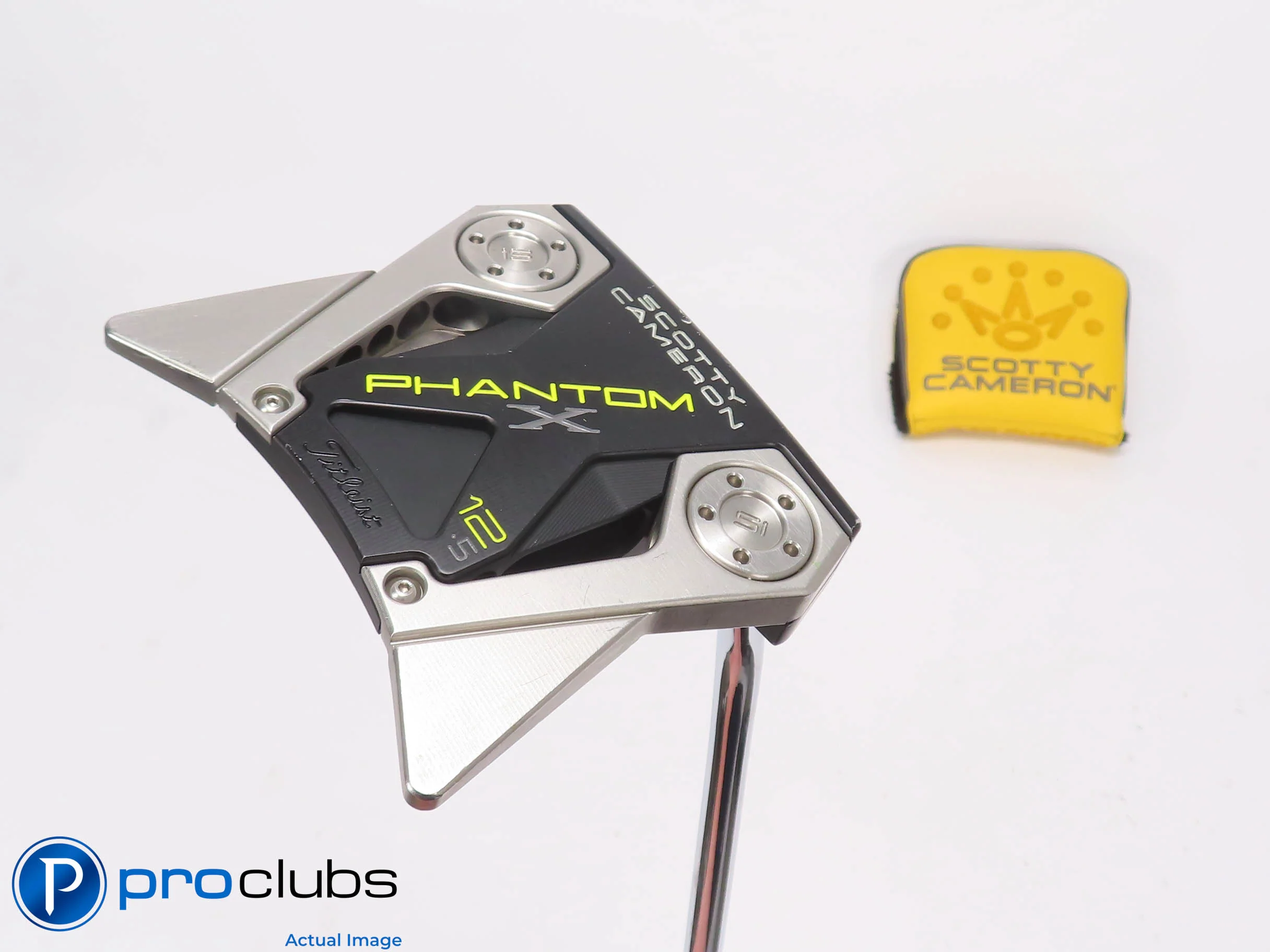 Scotty Cameron '2021 Phantom X 12.5 34" Putter w/HC - SC Pistolero Grip - 506789