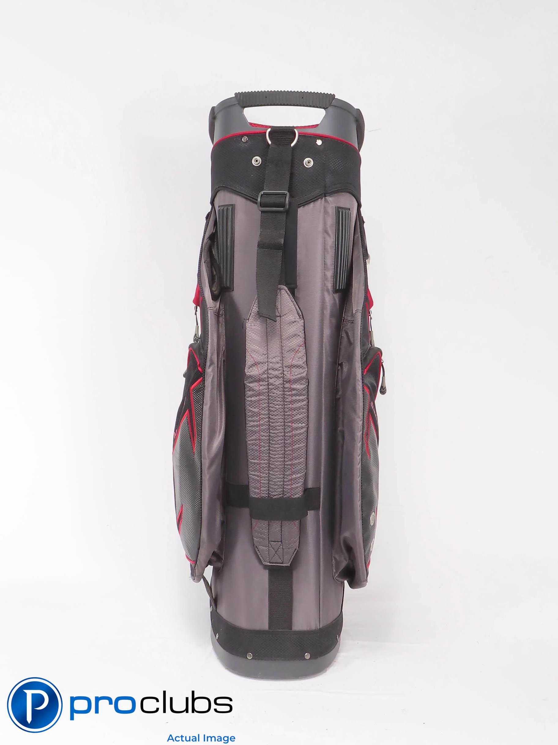 Sun Mountain C130 14-WAY Cart Golf Bag w/Rainhood - Black/Red 473964 - Image 4