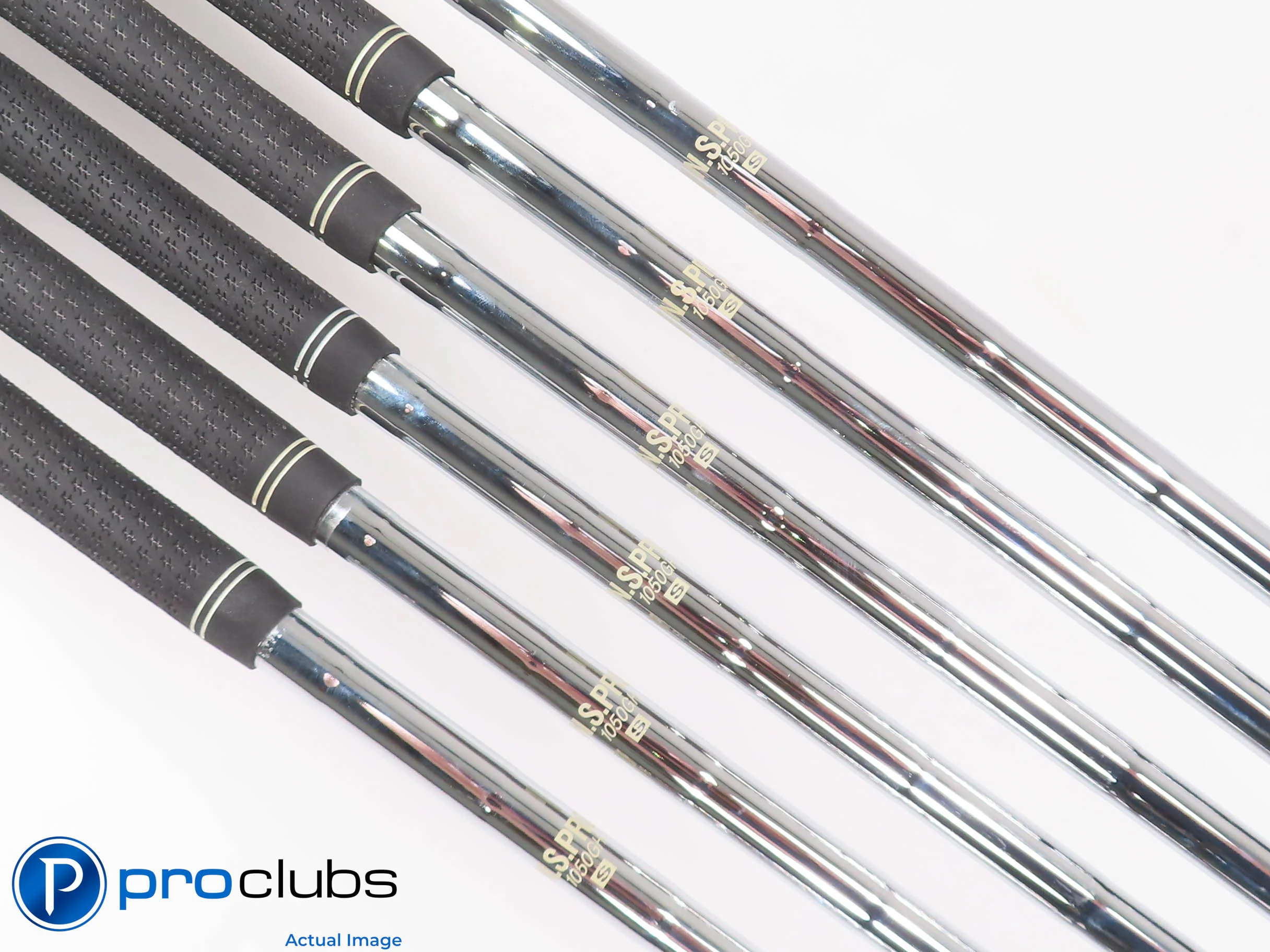 Nice TaylorMade '23 P-7MC 5-PW Iron Set - NSPro 1050GH Stiff Flex +1/2" 511181 - Image 5