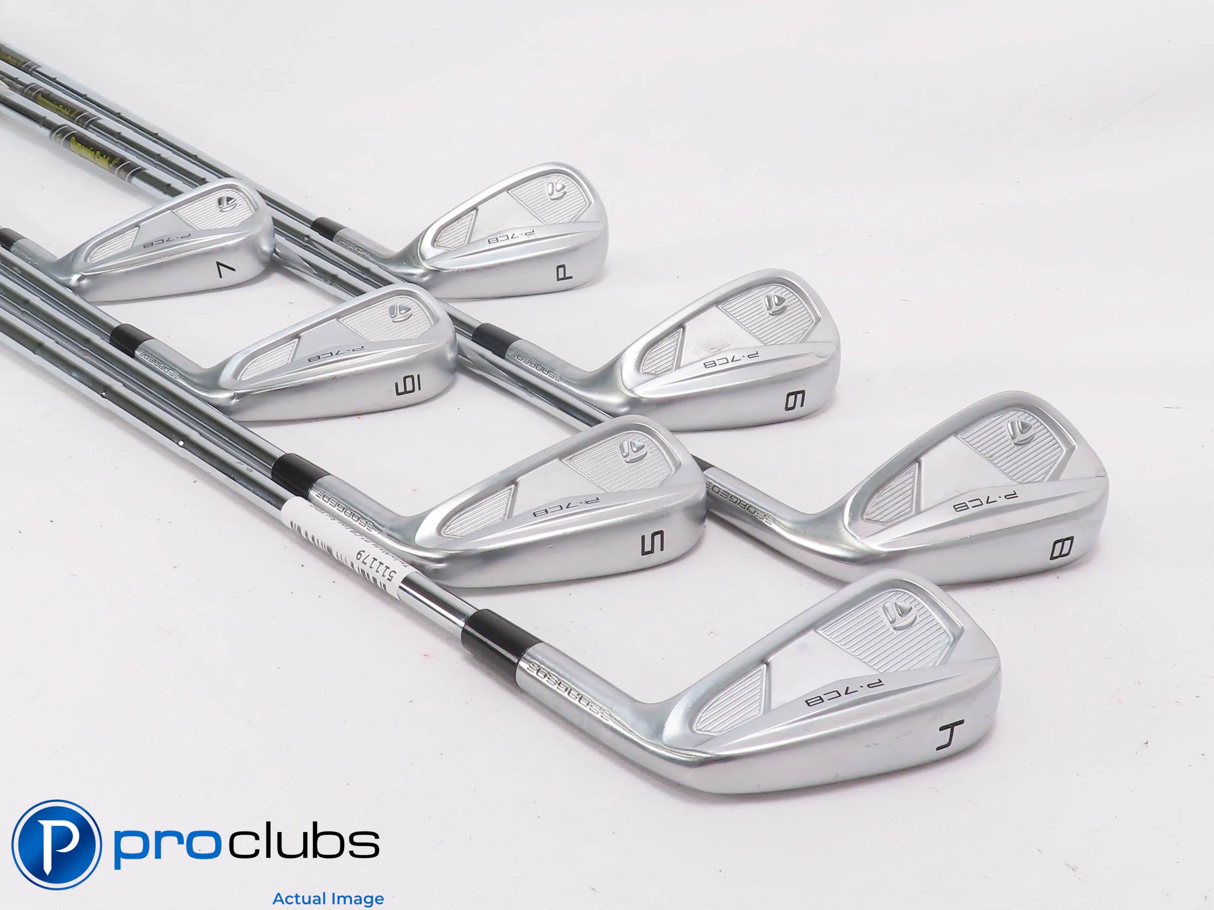Nice TaylorMade '24 P-7CB 4-PW Iron Set - DG MID 115 X100 X-Flex +1/2" 511179 - Image 2