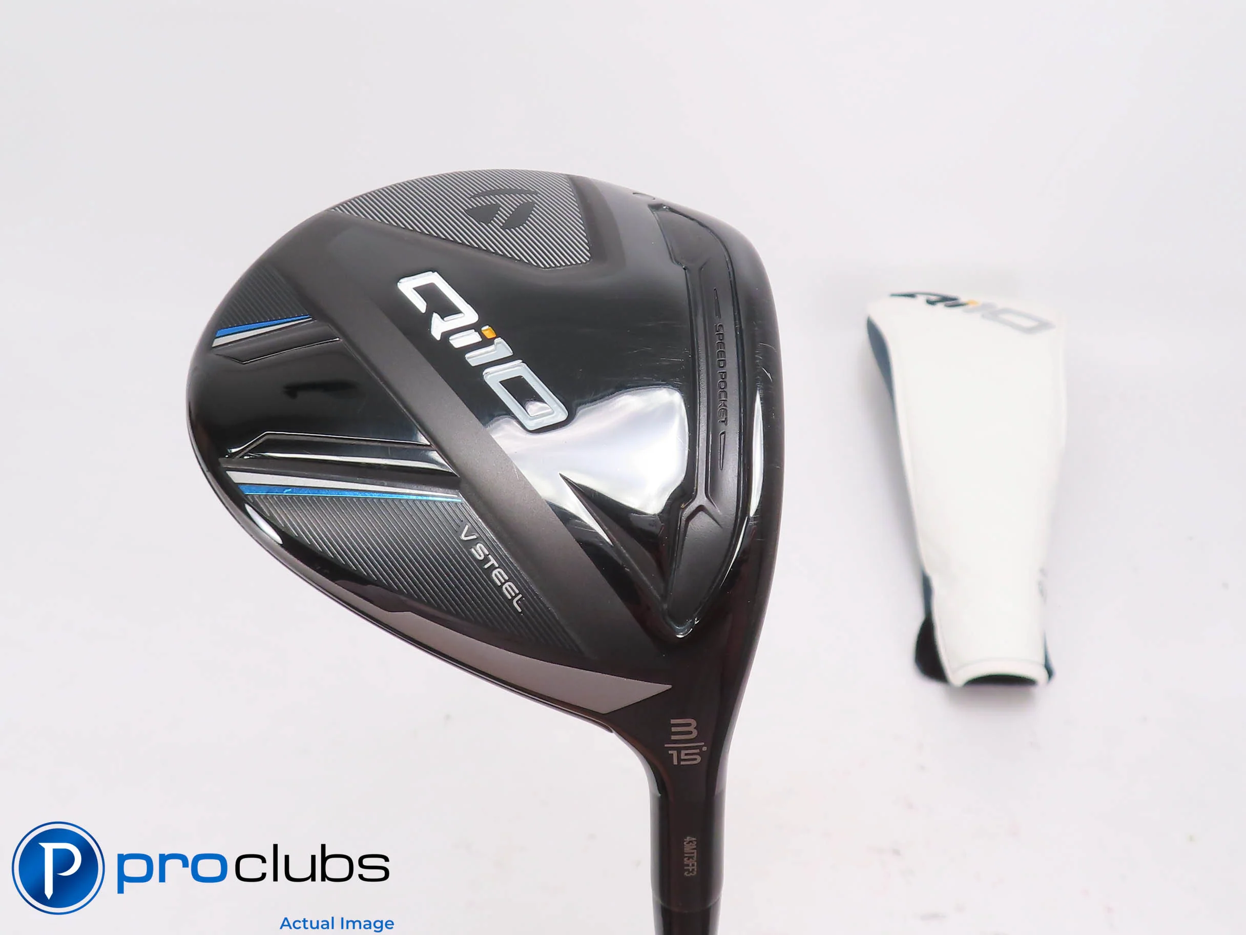 Excellent! TaylorMade Qi10 15* 3 Wood w/ HC - Tensei 1K Pro Orange Stiff 508709