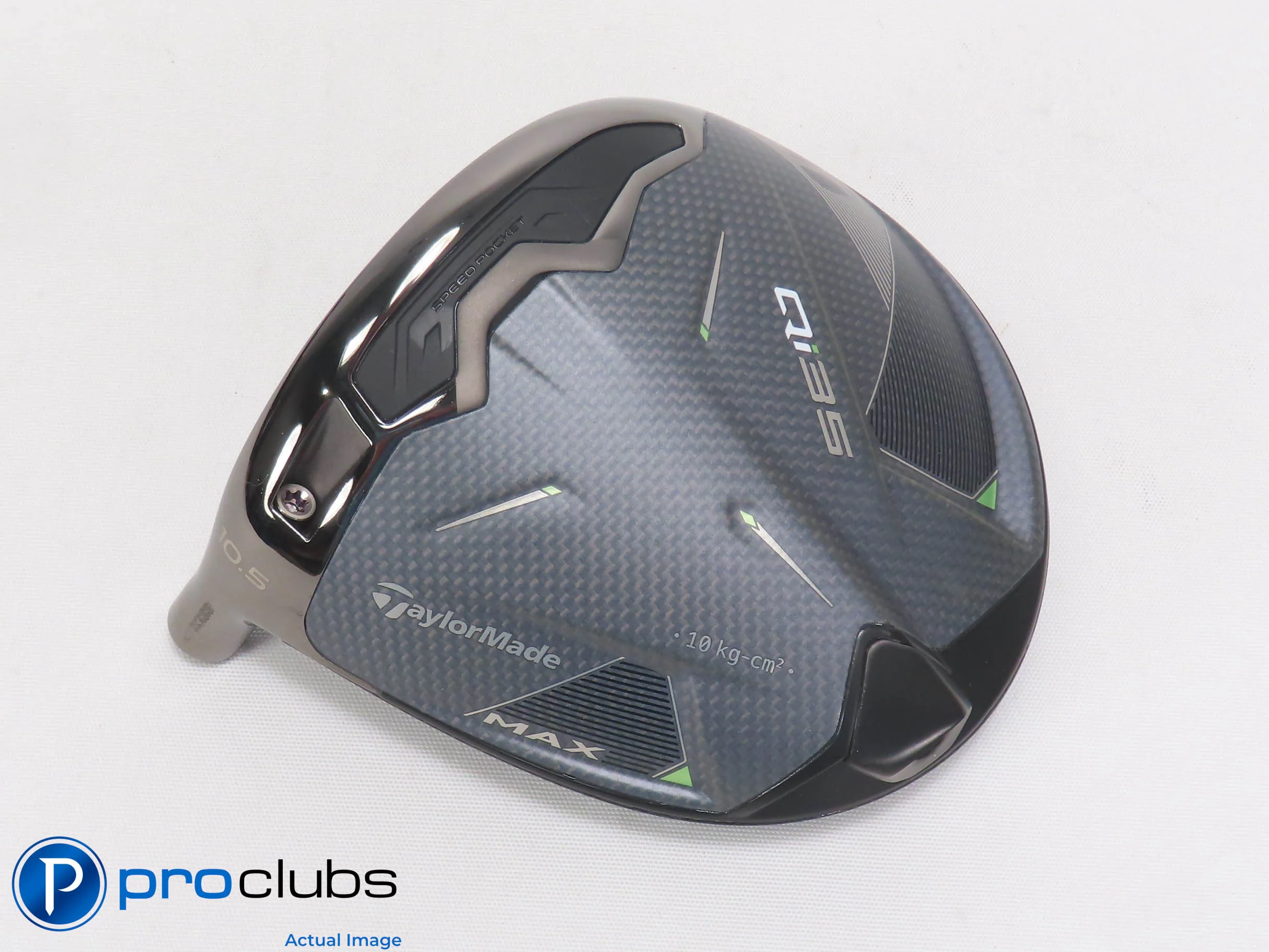 Mint! Left Handed TaylorMade Qi35 MAX 10.5* Driver - Head Only - 507065