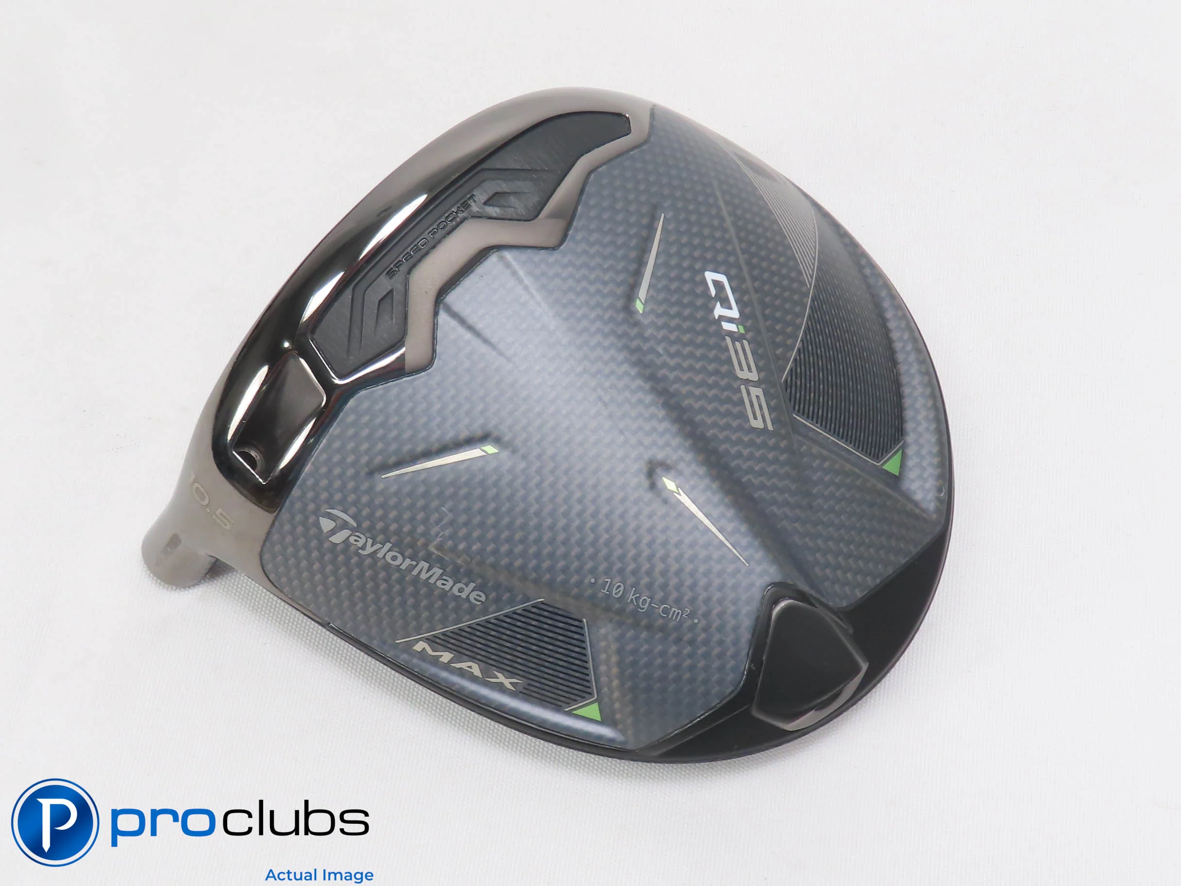 Nice Left Handed TaylorMade Qi35 MAX 10.5* Driver - Head Only - 507073