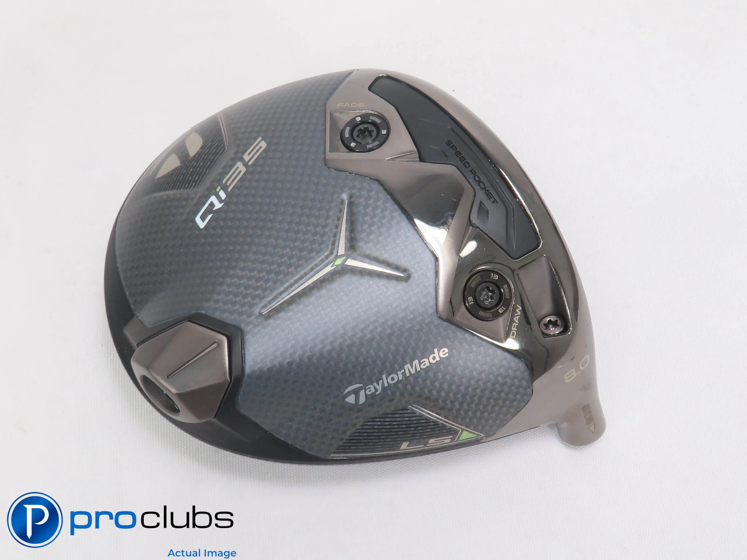 Nice TaylorMade Qi35 LS 8* Driver - Head Only - 501449