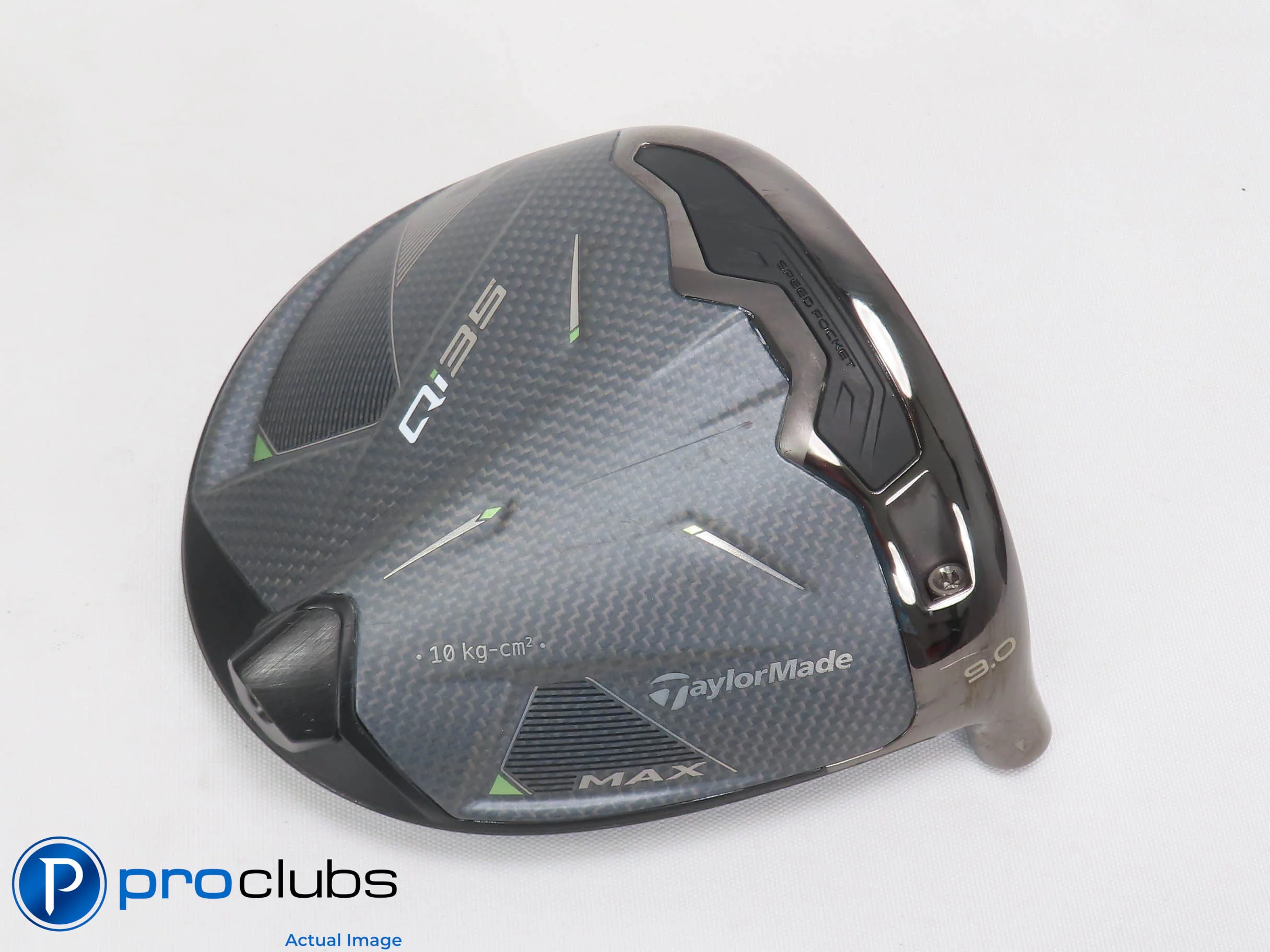 Nice TaylorMade Qi35 MAX 9* Driver - Head Only - 501417