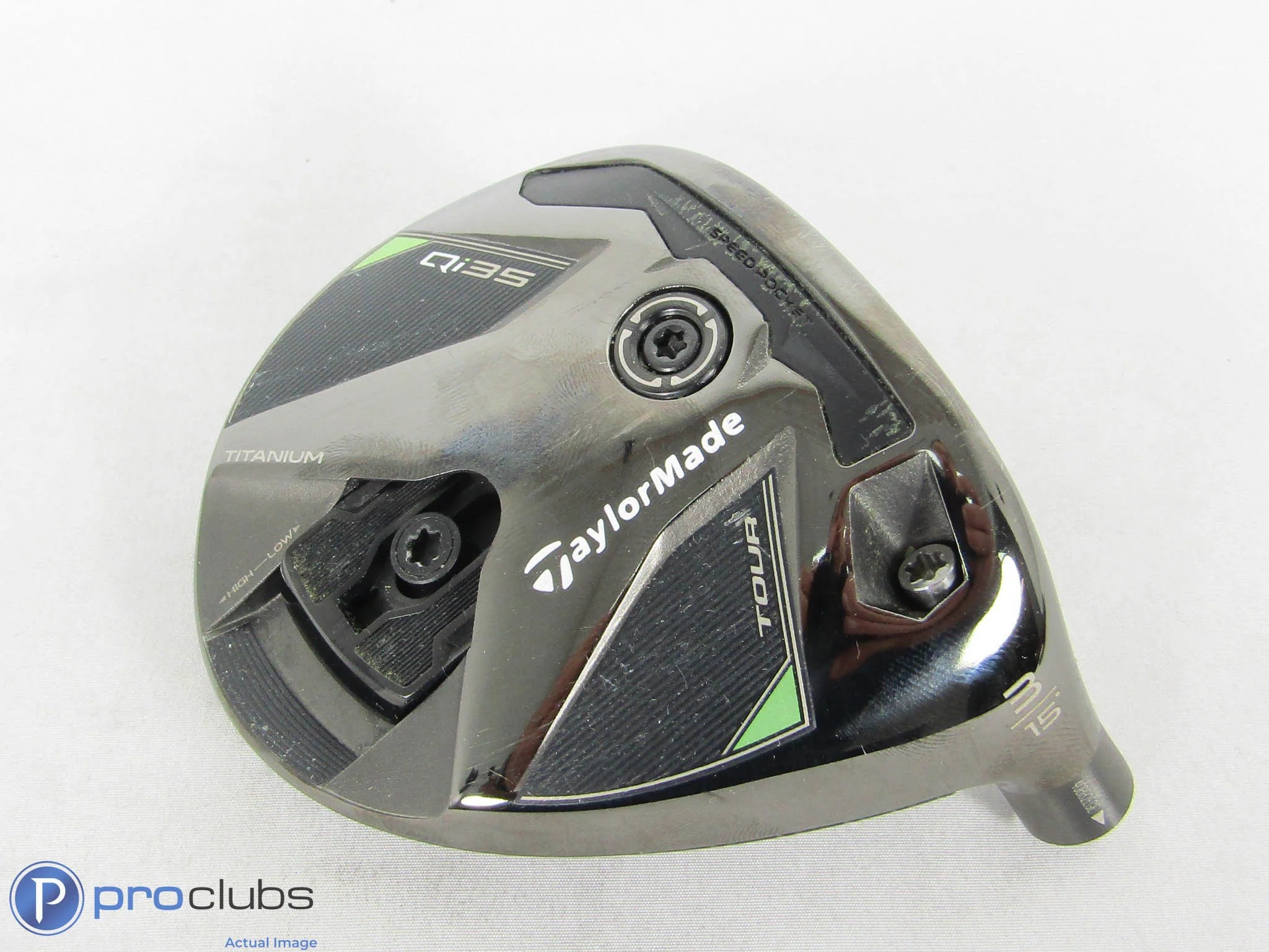 Excellent! TaylorMade Qi35 Tour 15* 3 Wood - Head Only - 503368