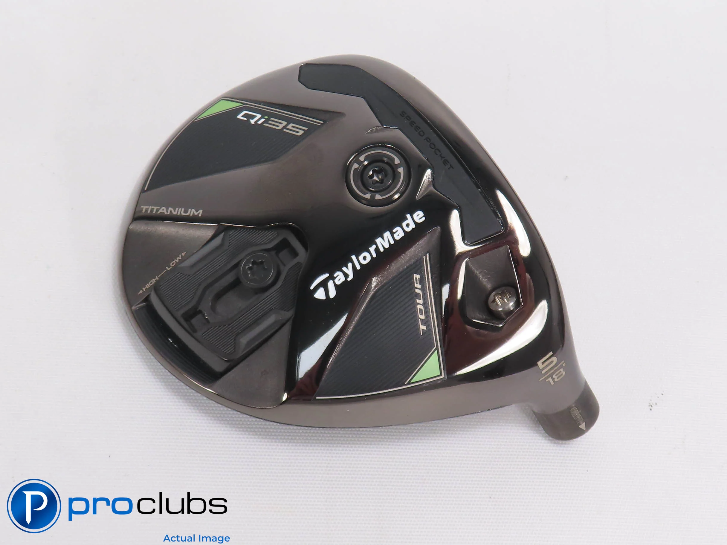 Nice TaylorMade Qi35 Tour 18 Degree 5 Wood HEAD ONLY 500733