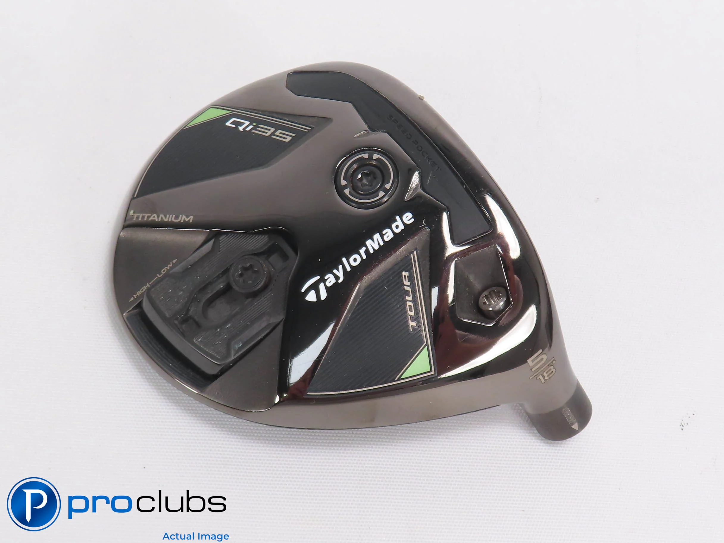 Nice TaylorMade Qi35 Tour 18 Degree 5 Wood HEAD ONLY 500736