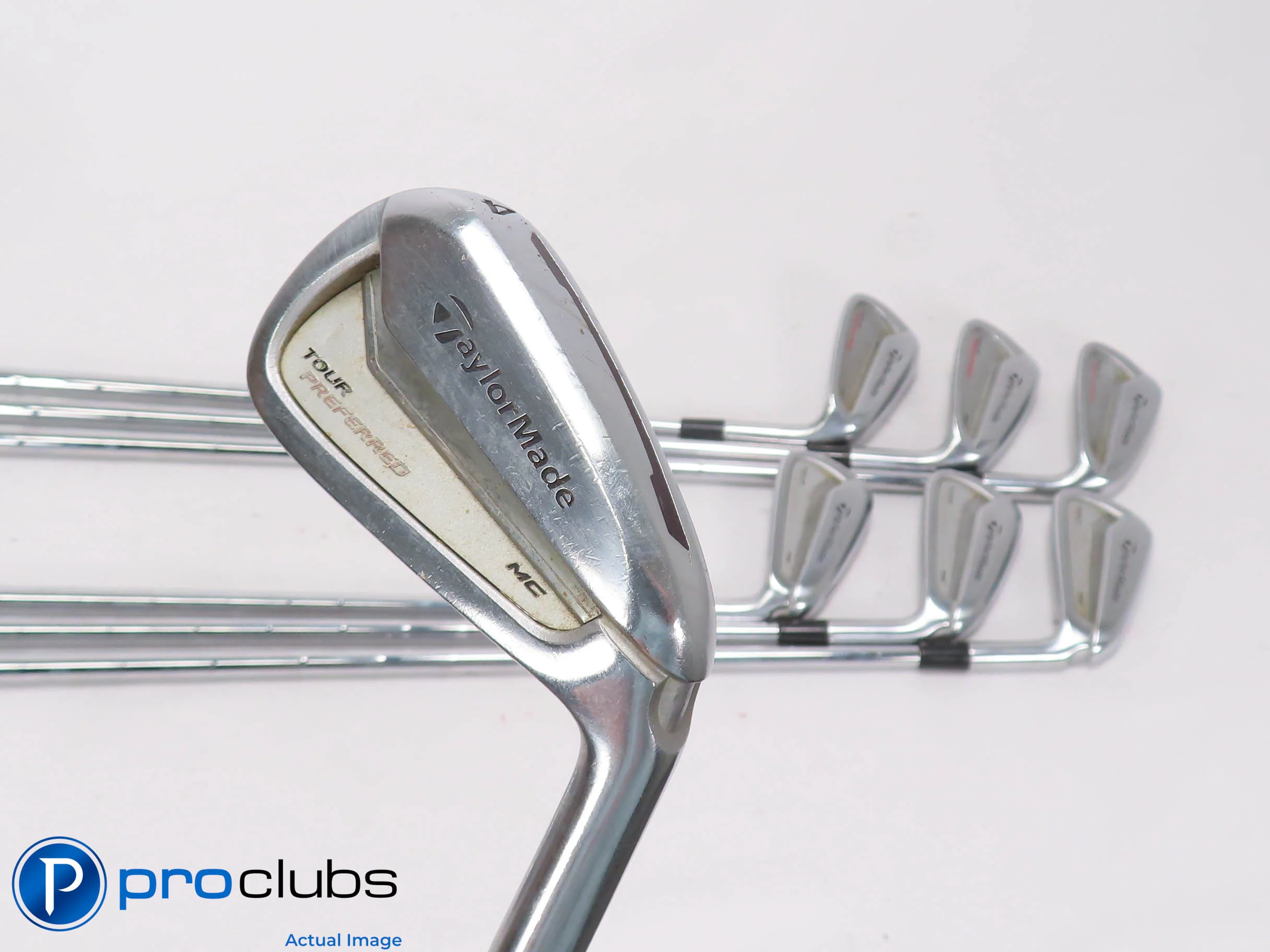 TaylorMade Tour Preferred MC 4-PW Iron Set - KBS 120 Stiff Flex +1/4" 512306
