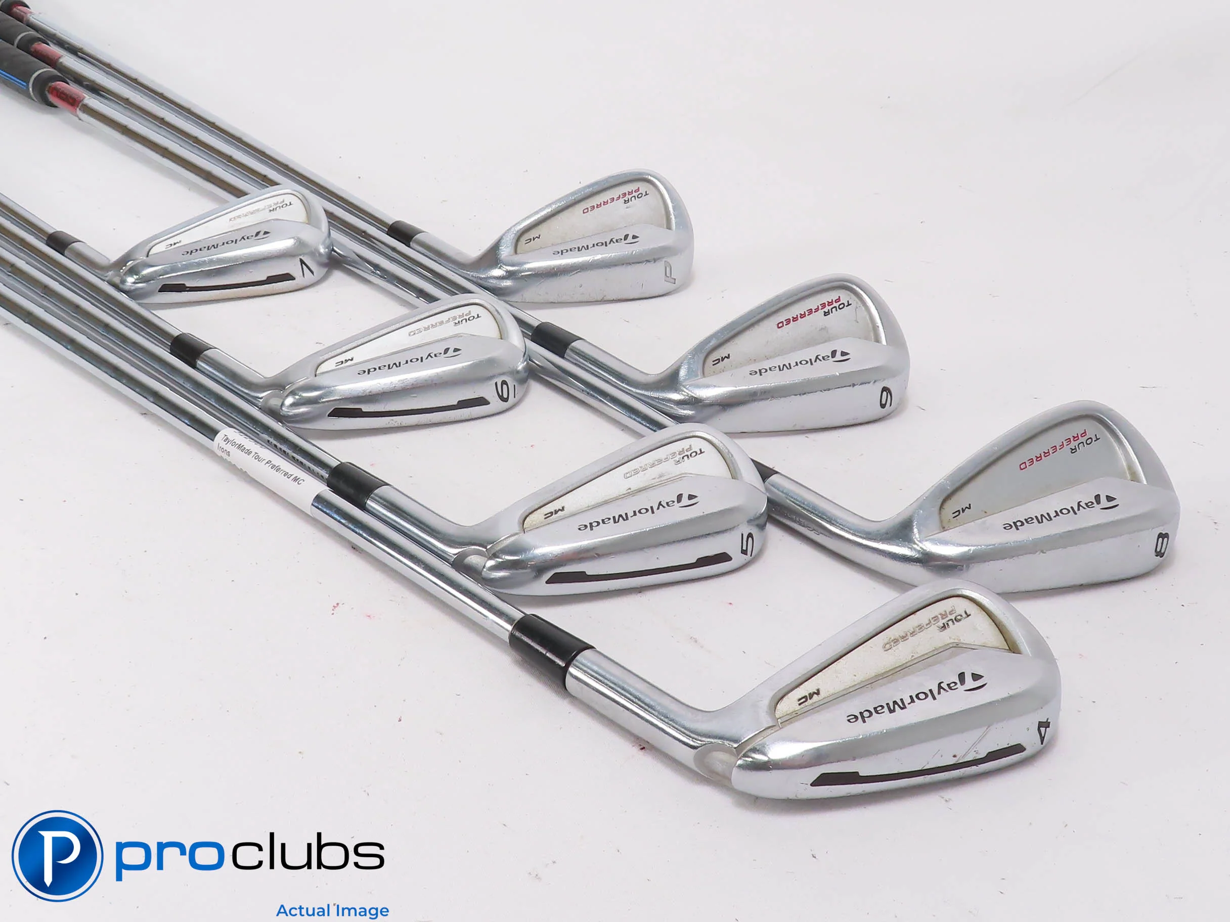TaylorMade Tour Preferred MC 4-PW Iron Set - KBS 120 Stiff Flex +1/4" 512306 - Image 2