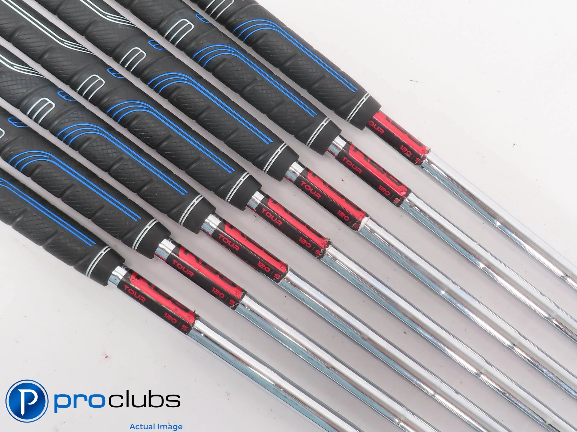 TaylorMade Tour Preferred MC 4-PW Iron Set - KBS 120 Stiff Flex +1/4" 512306 - Image 5