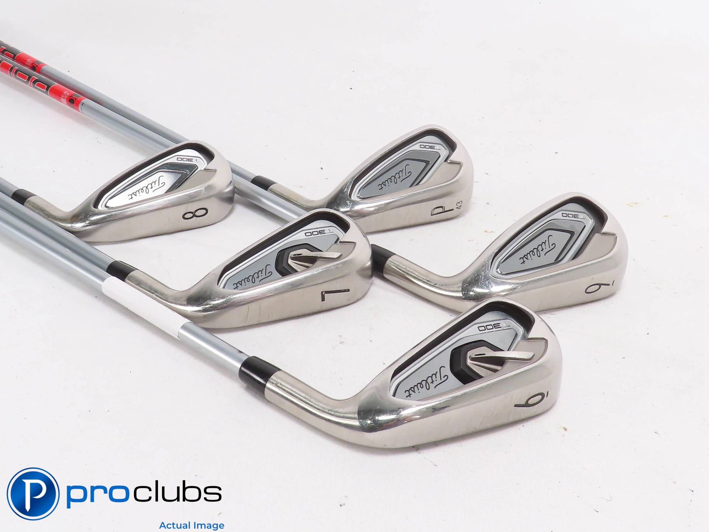 Titleist '19 T300 6-PW IRON SET Vista Pro 60 Regular Flex Graphite +1/4" 474742 - Image 2