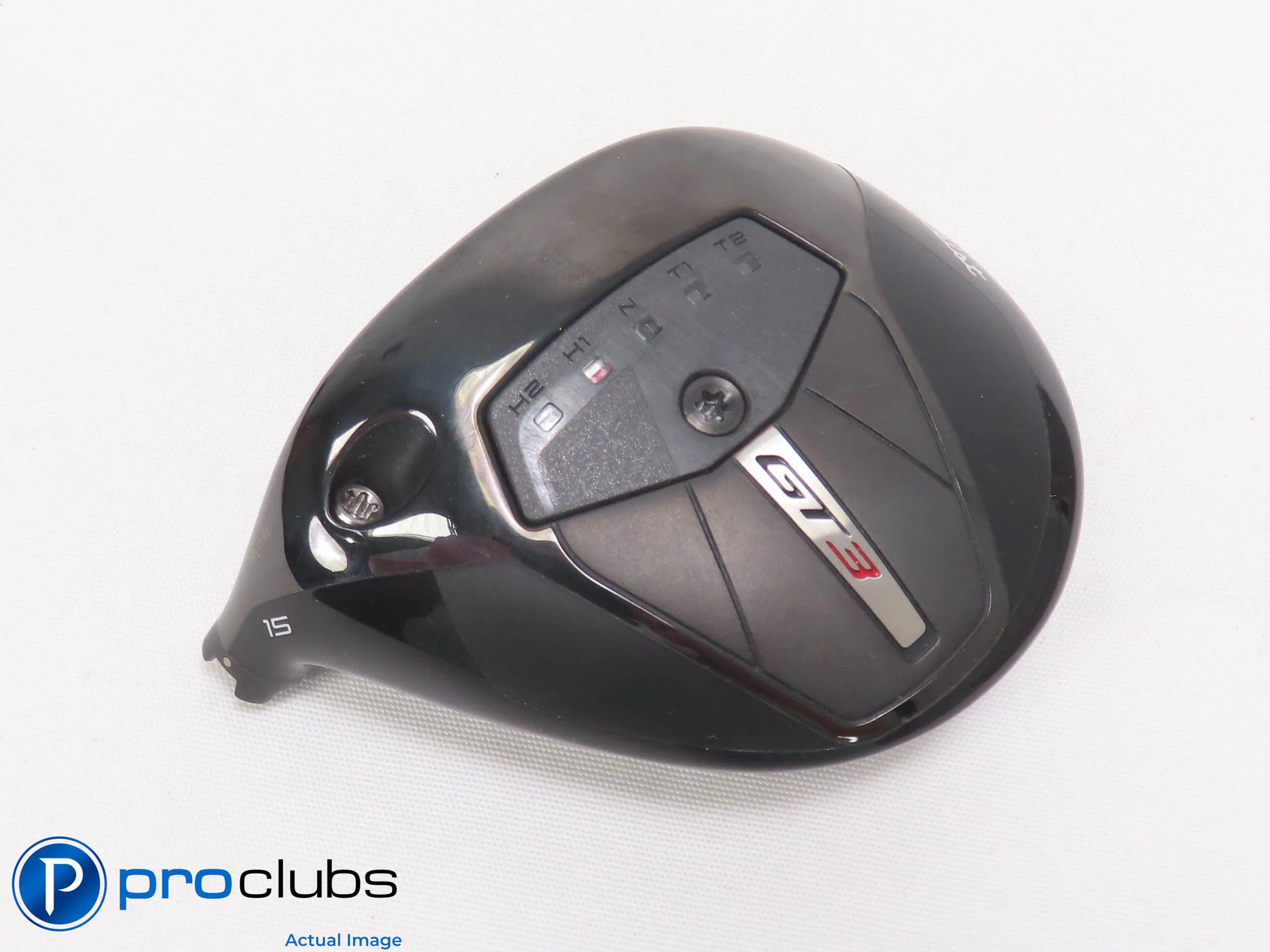 Nice Left Handed Titleist GT3 15* 3 Wood HEAD ONLY 511785